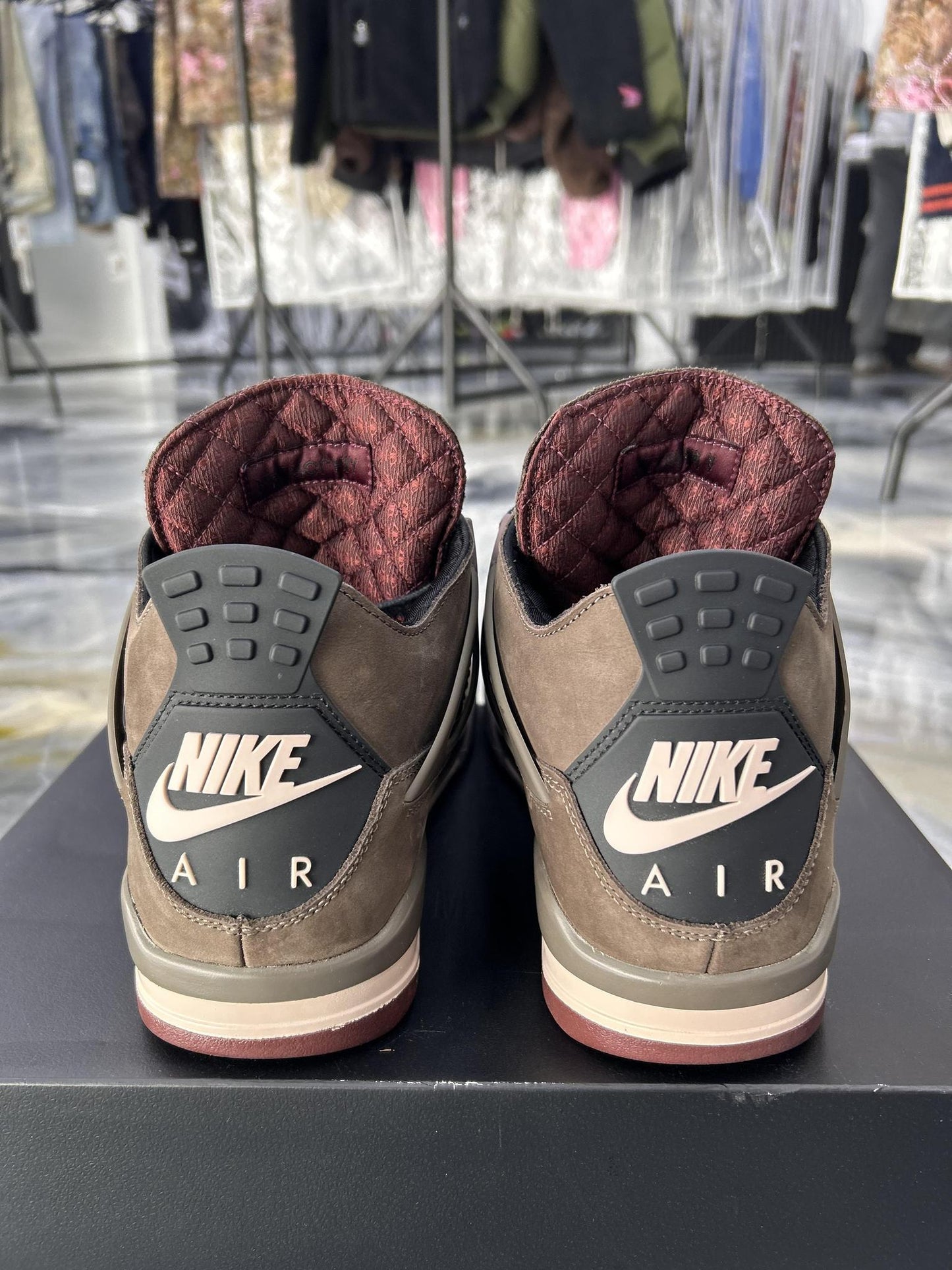 Jordan 4 A Ma Maniere "Dark Mocha" Used Size 12W/10.5M