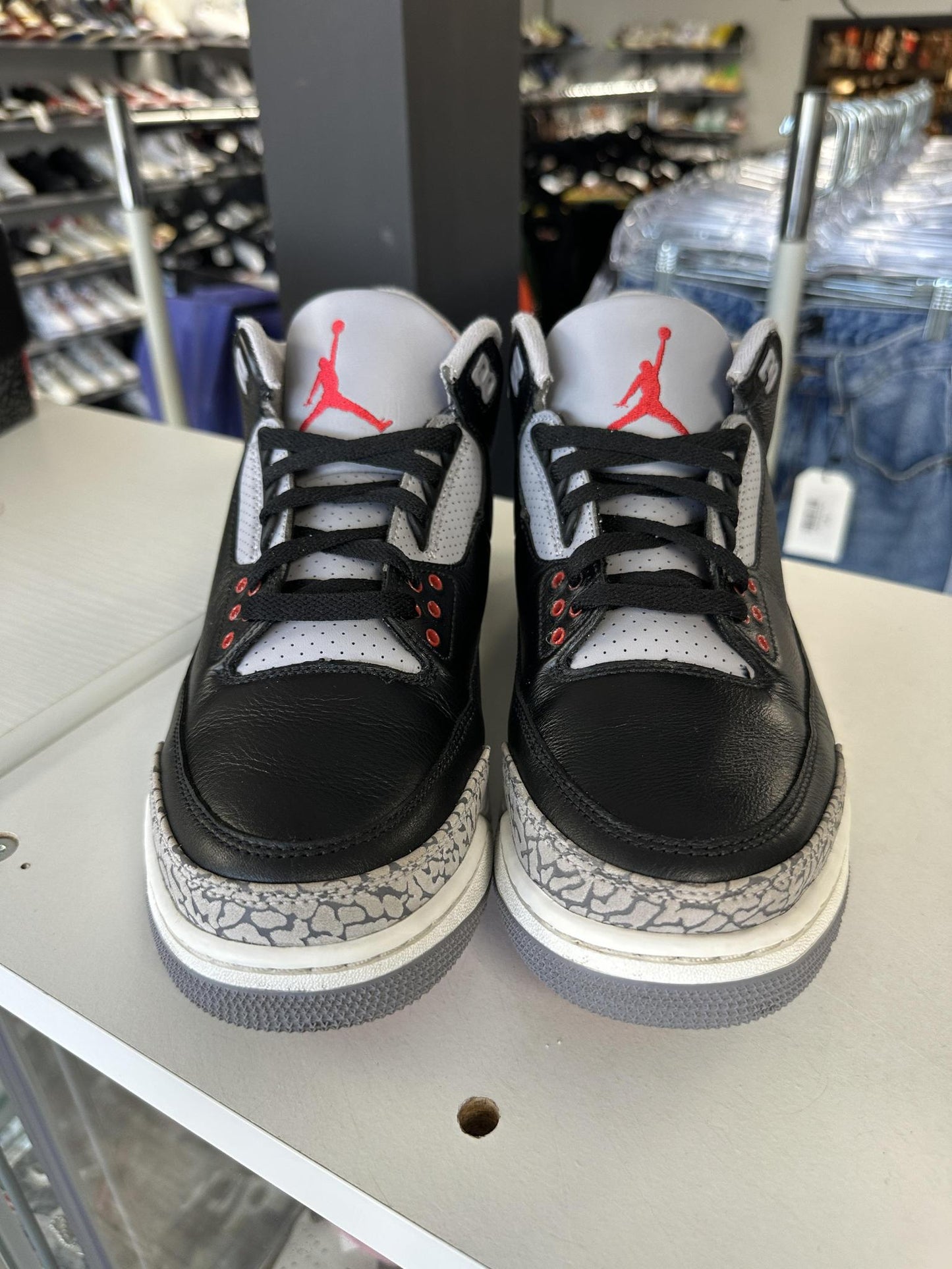 Jordan 3 "Black Cement" Used Size 10.5