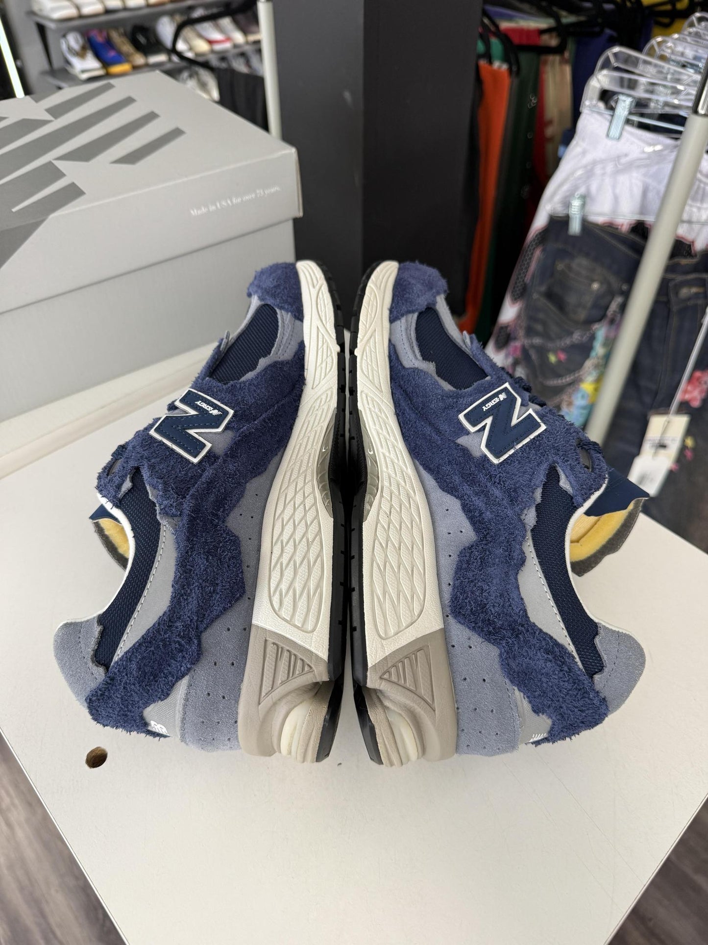 New Balance 2002R "Protection Pack Navy" Used Size 12
