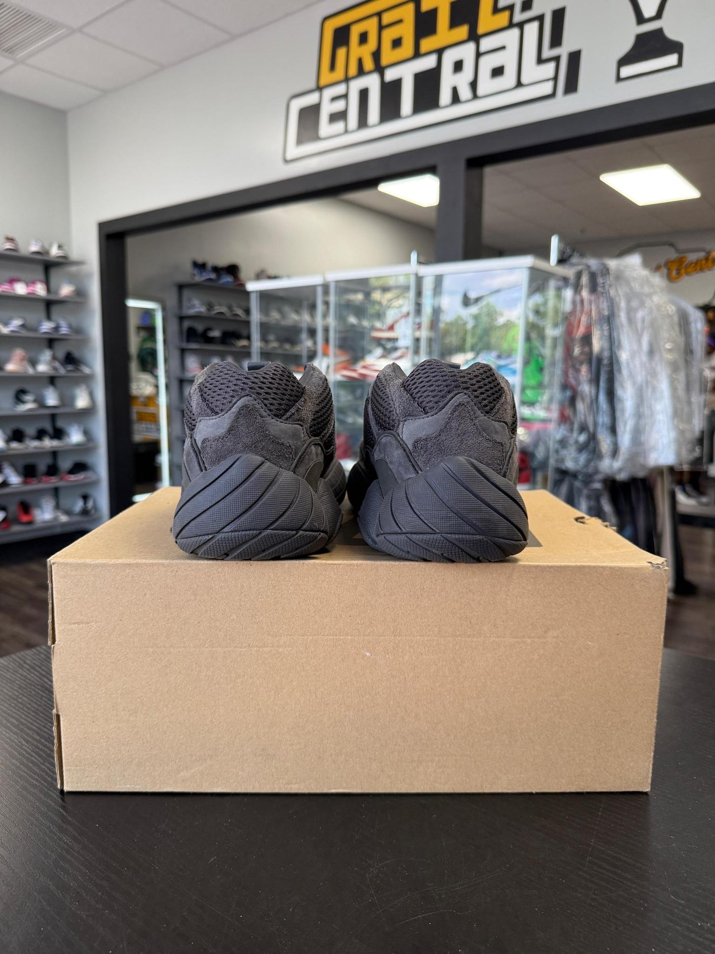 Yeezy 500 "Utility Black" Used Size 12