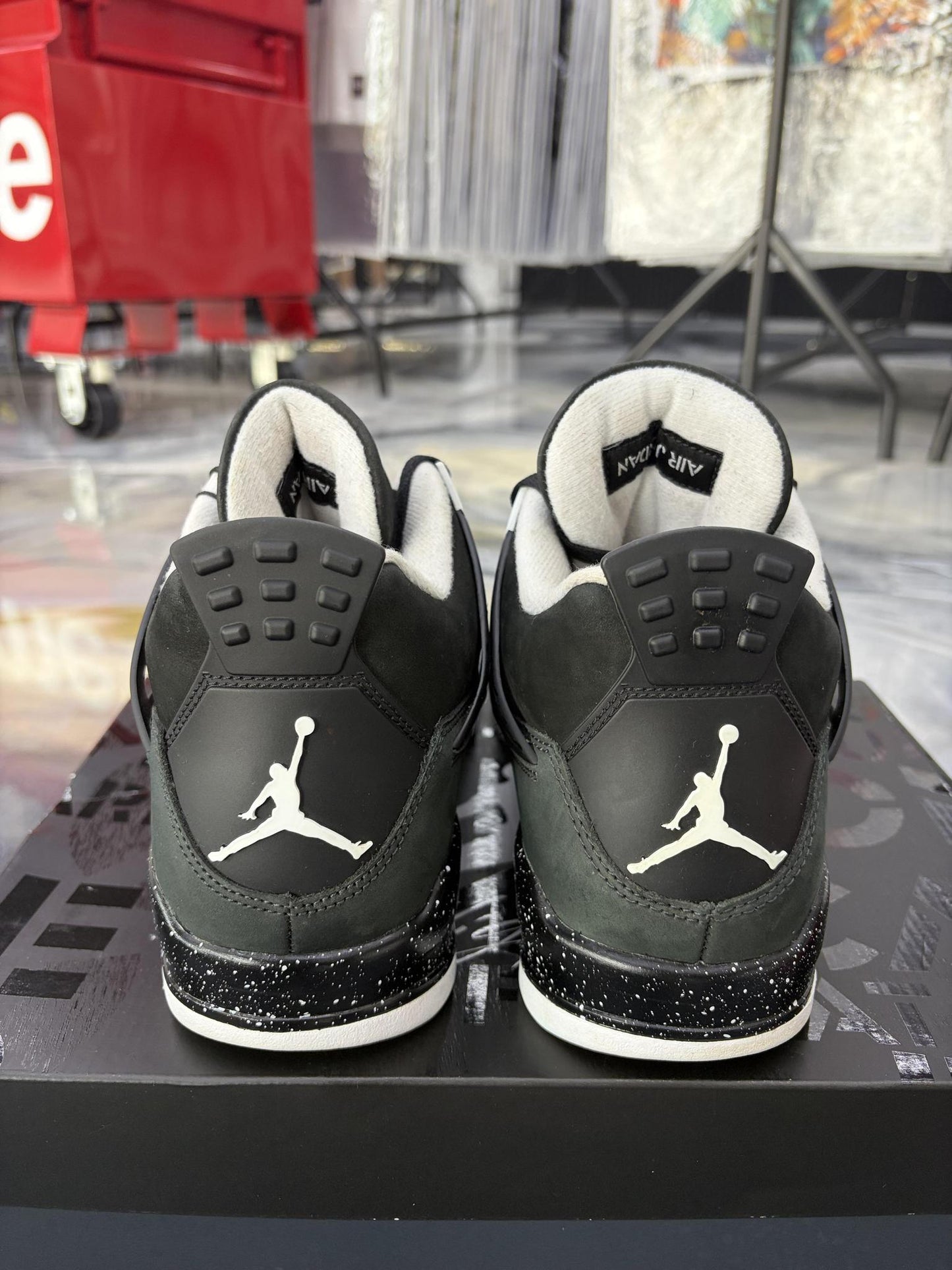 Jordan 4 "Fear" Used Size 10.5