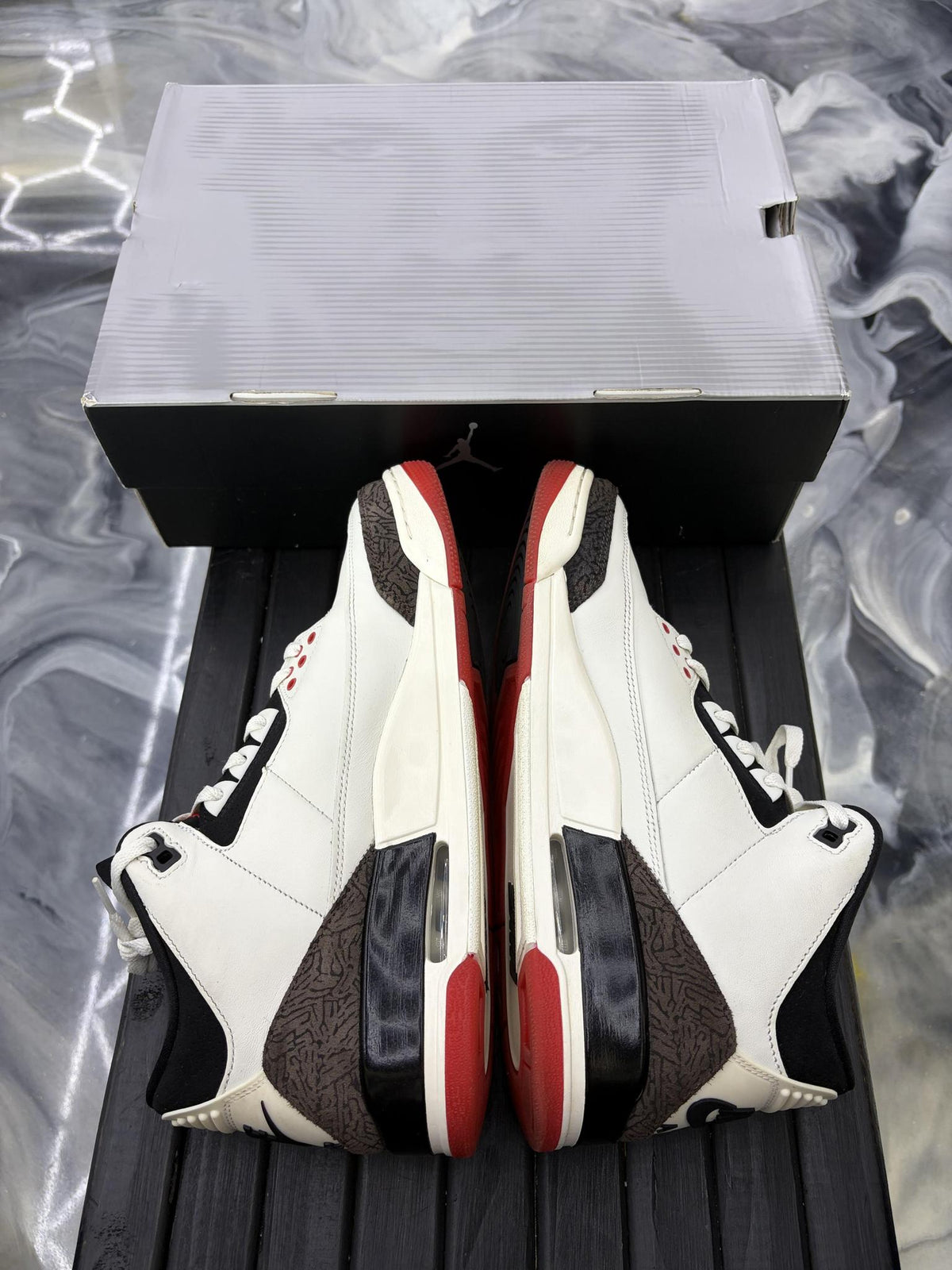 Jordan 3 "World's Best Dad" Used Size 10.5