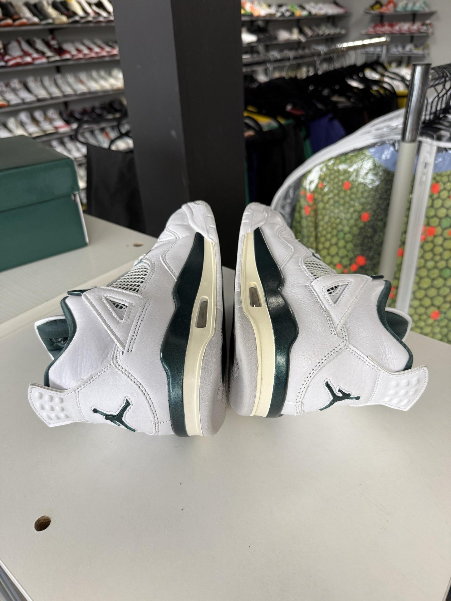 Jordan 4 "Oxidized Green" Used Size 6.5Y/8W