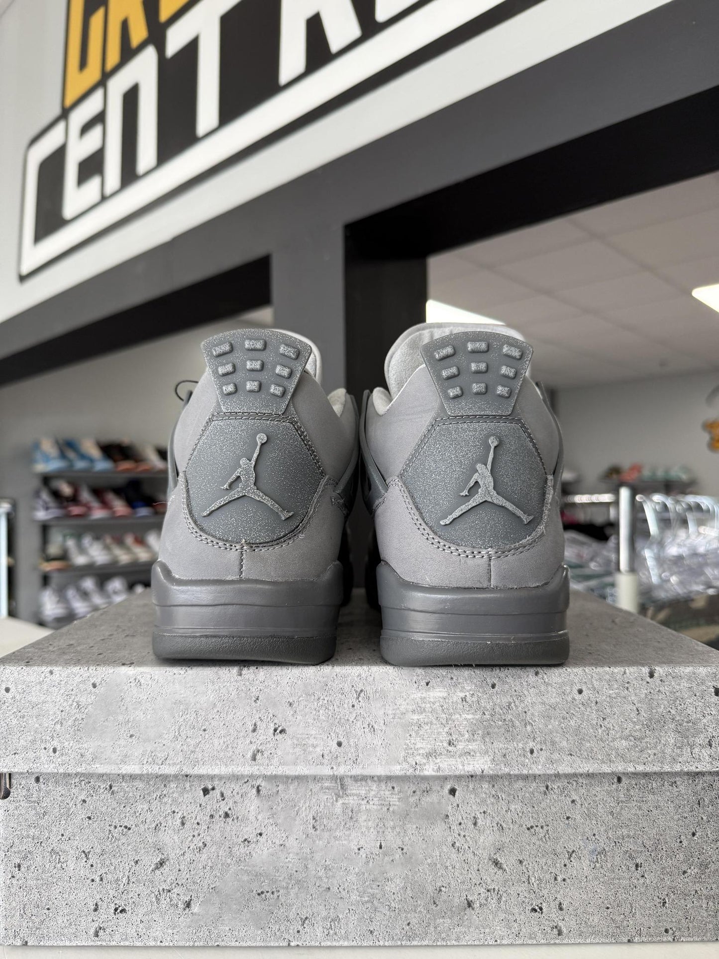 Jordan 4 "Wet Cement" Used Size 7Y/8.5W