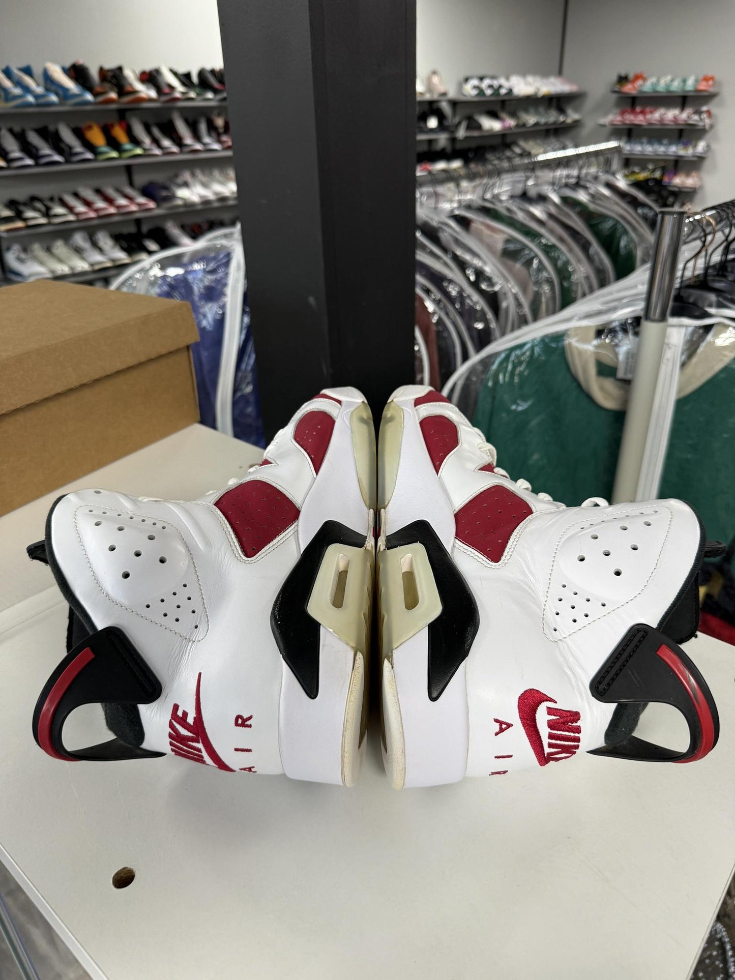 Jordan 6 "Carmine" Used Size 13