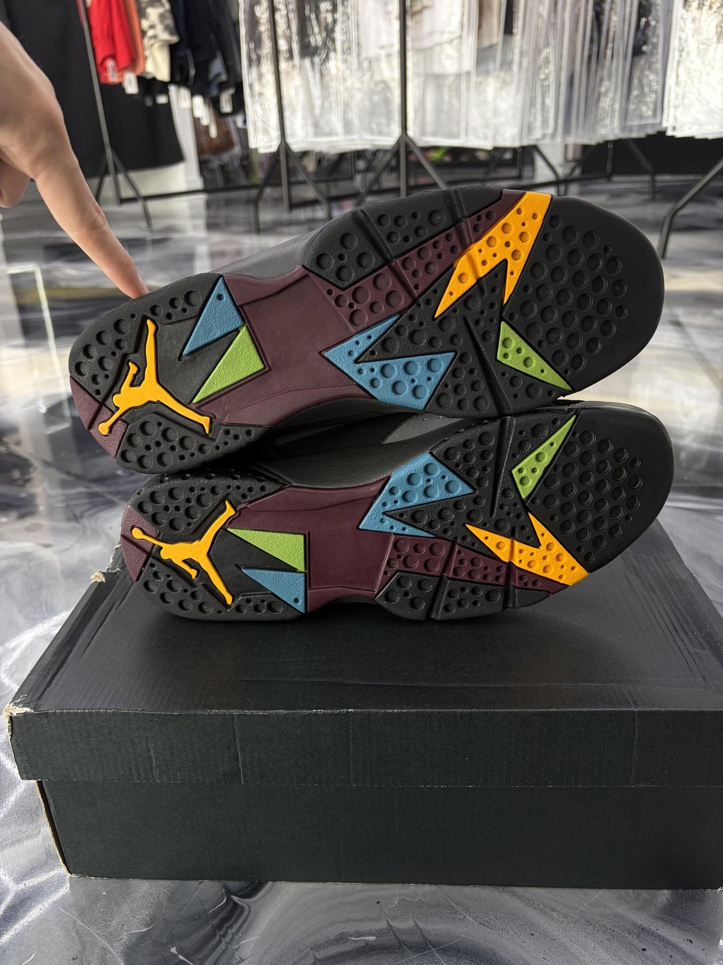 Jordan 7 "Bordeaux" Used Size 10