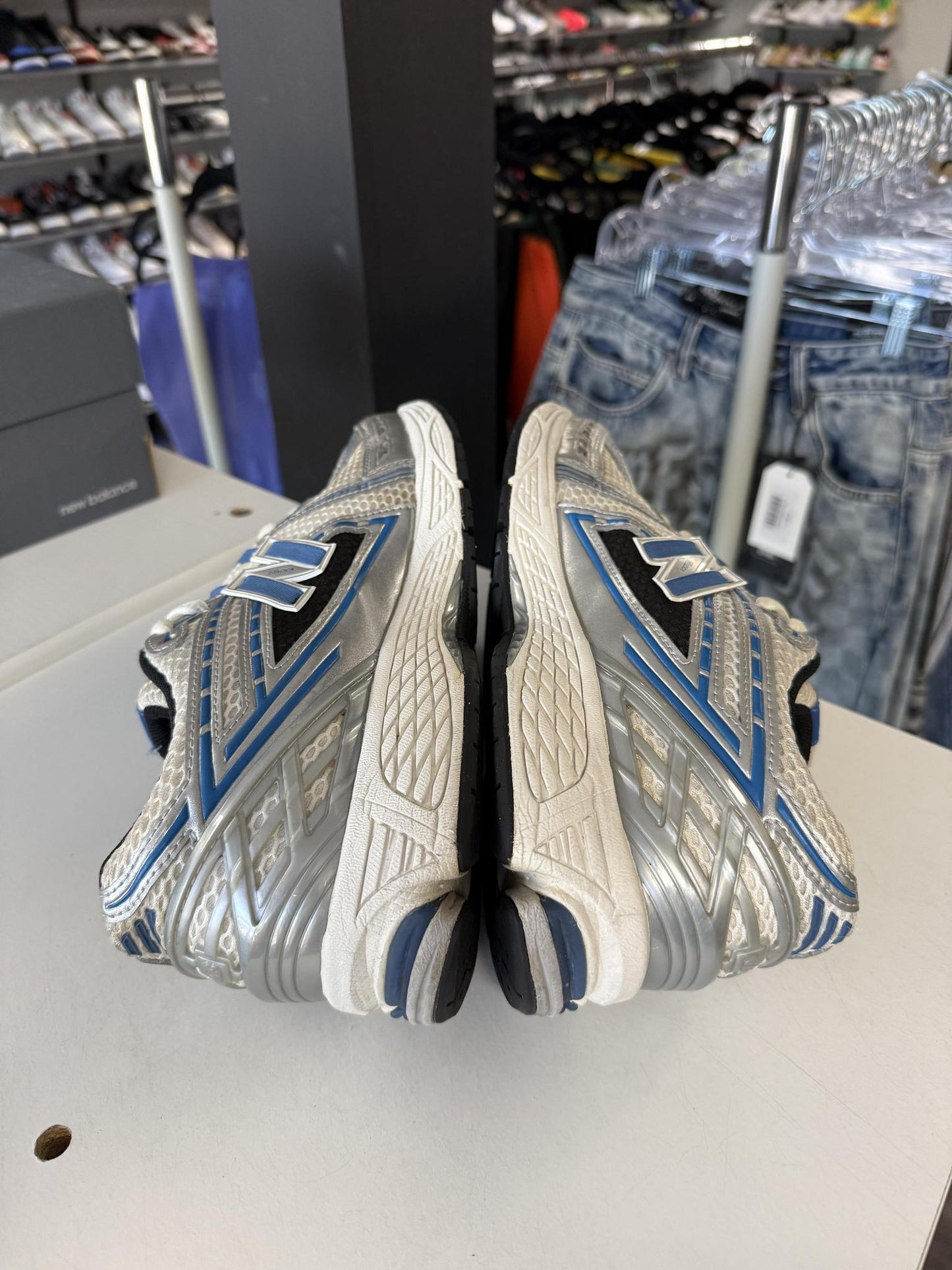 New Balance 1906 "Metallic Blue" Used Size 10.5