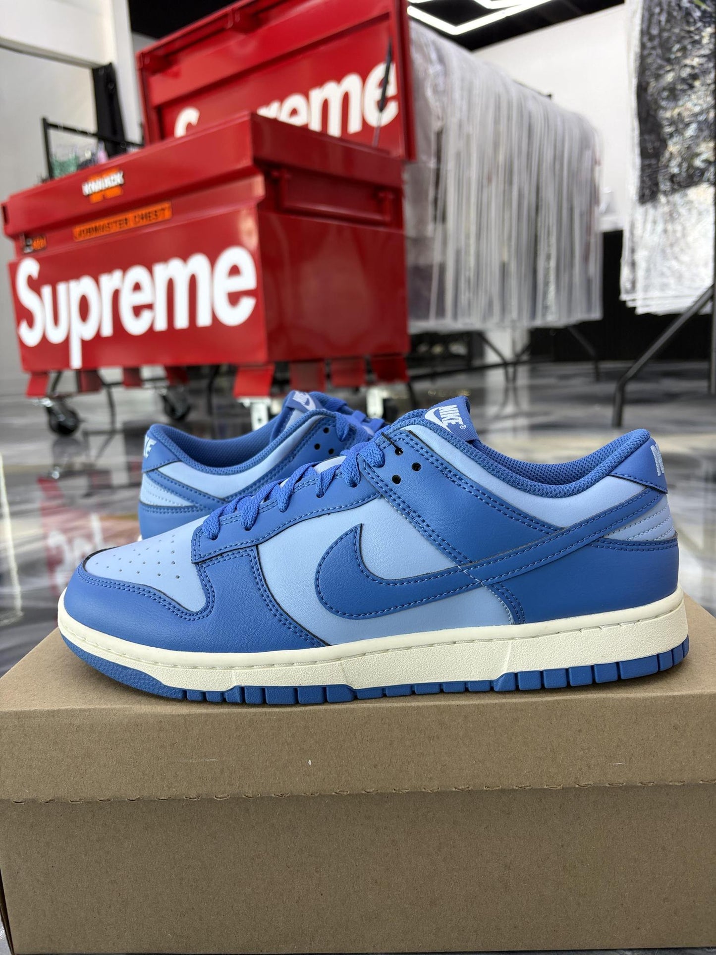 Nike Dunk Low "University Marina Blue" Used Size 10.5