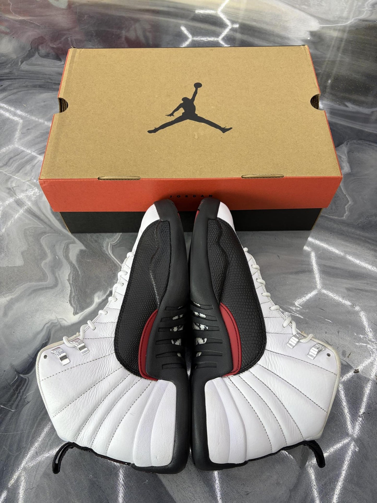 Jordan 12 "Taxi Flip" Used Size 9.5