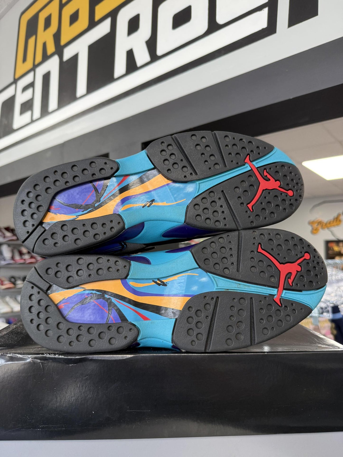 Jordan 8 "Aqua" Used Size 10.5