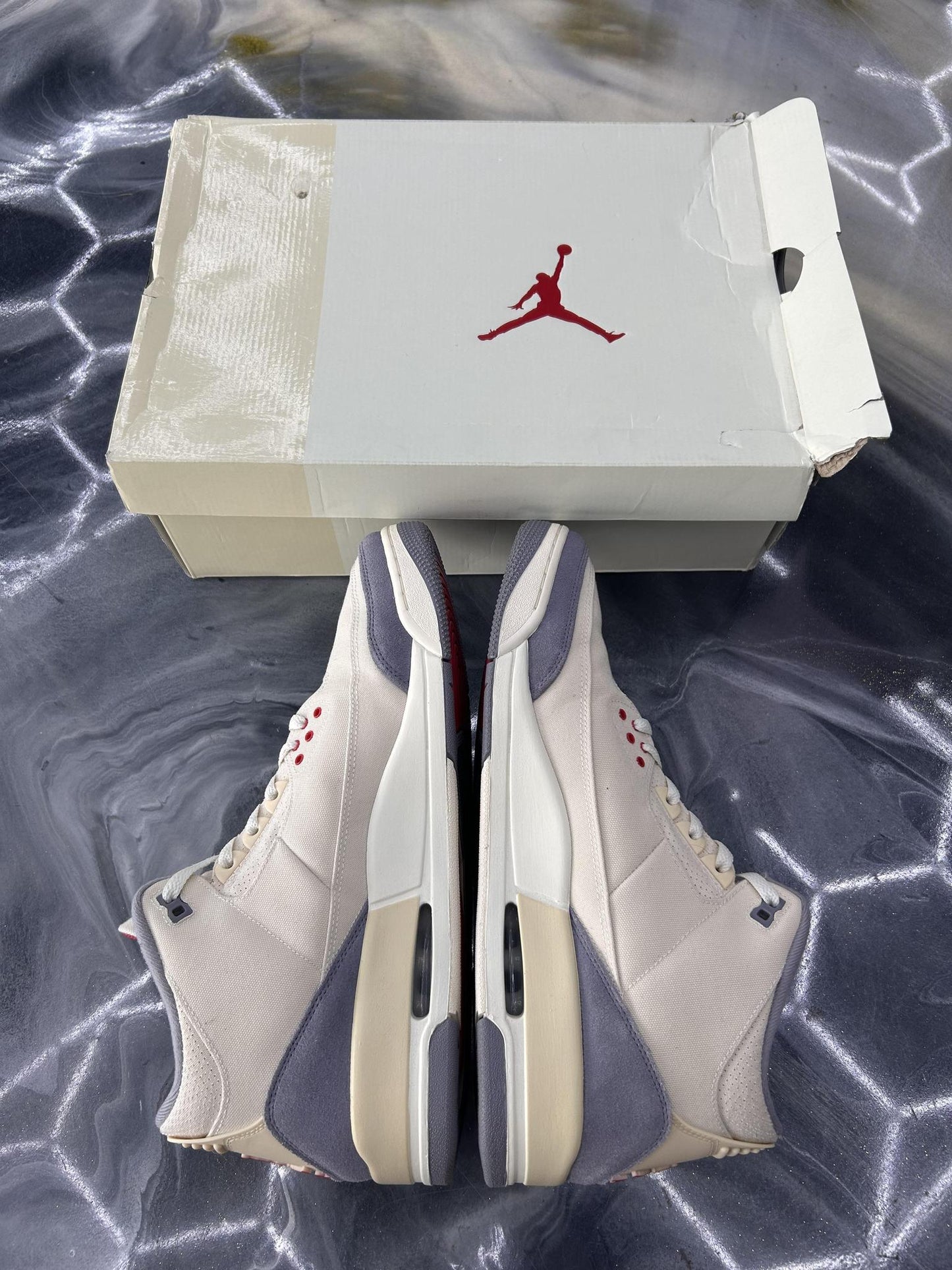 Jordan 3 "Muslin" Used Size 14