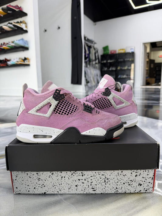 Jordan 4 "Orchid" Used Size 5Y/6.5W