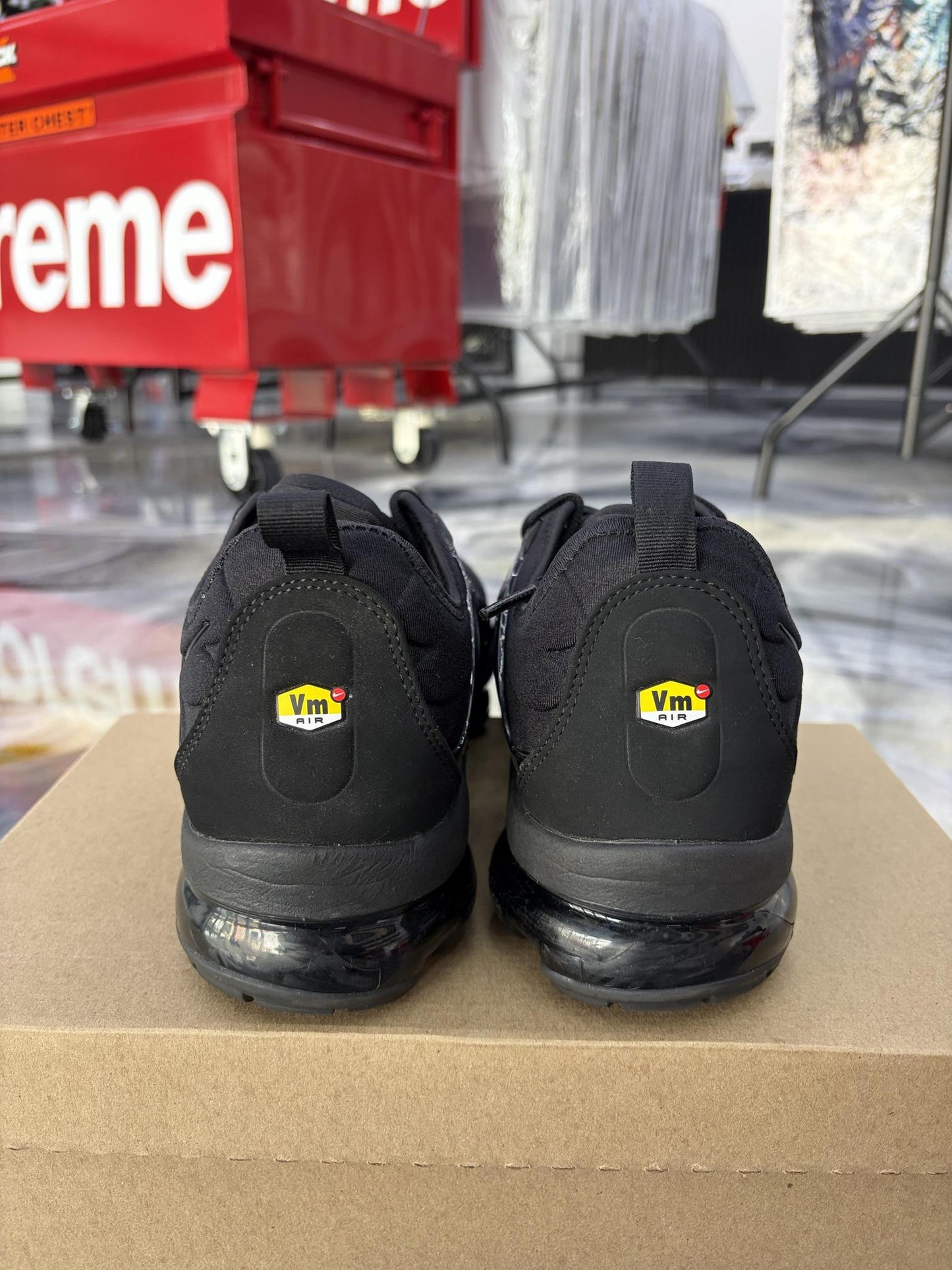 Nike Vapormax "Triple Black" Used Size 12