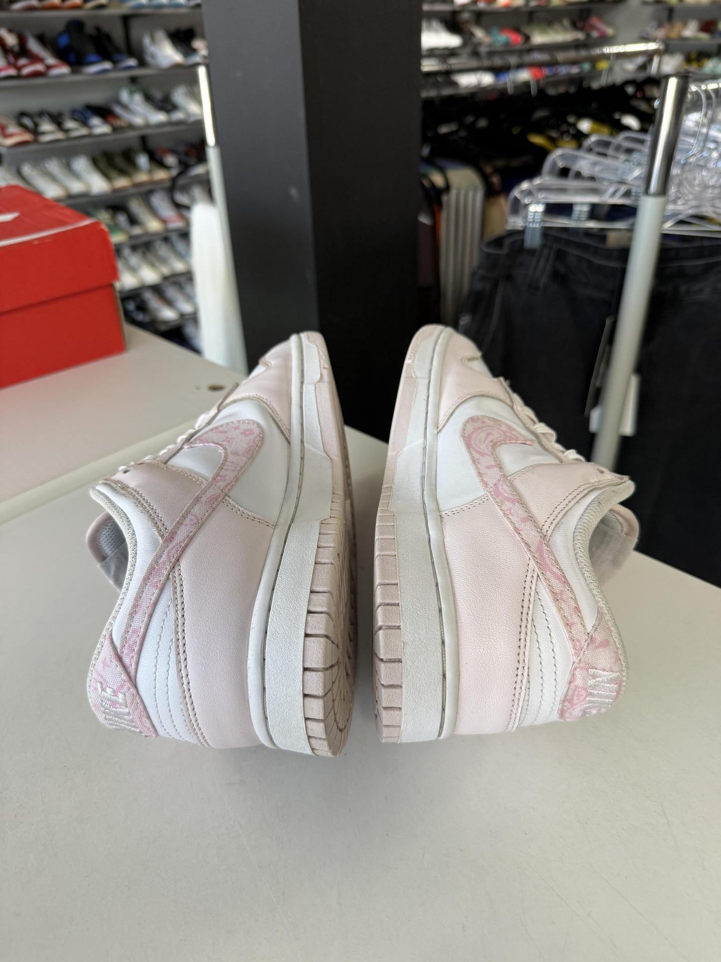 Nike Dunk Low "Pink Paisley" Used Size 7Y/8.5W