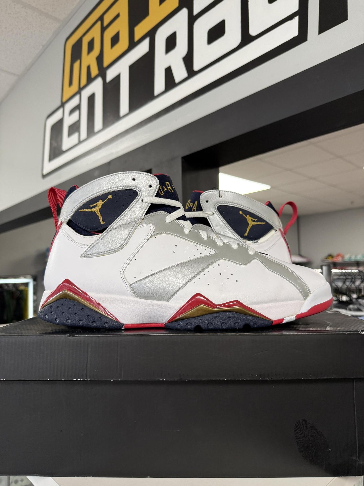 Jordan 7 "Olympic" Used Size 14