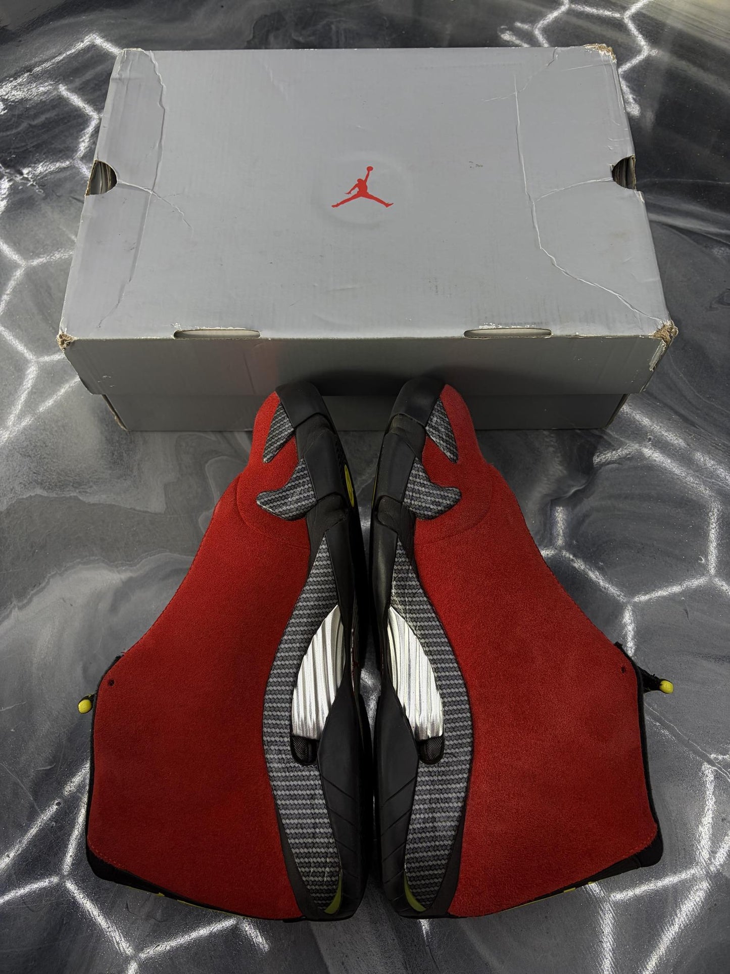 Jordan 14 "Ferrari" Used Size 10.5