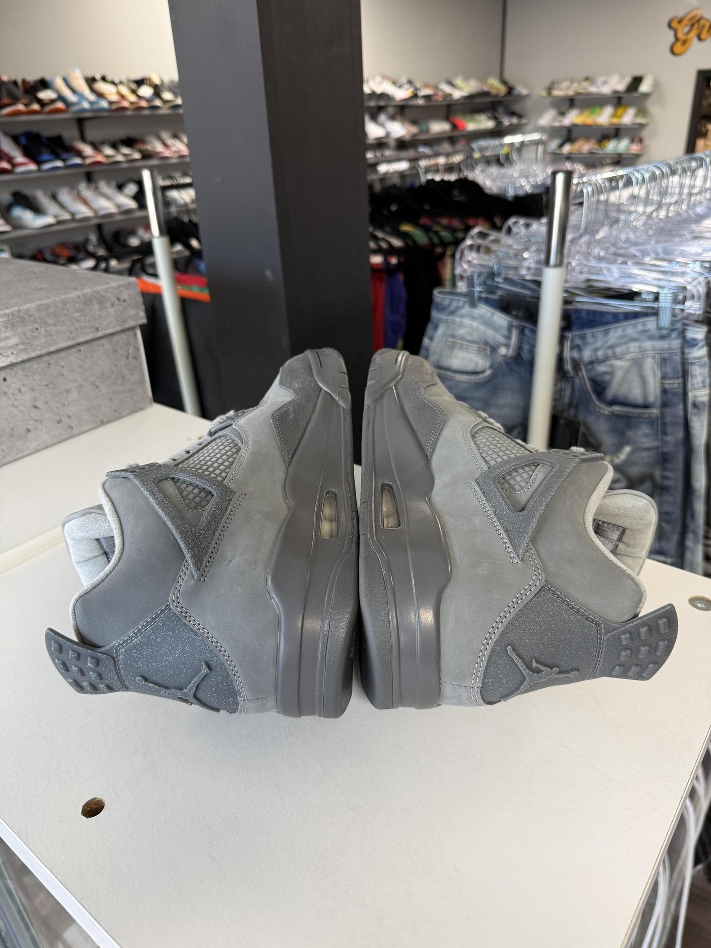 Jordan 4 "Wet Cement" Used Size 11