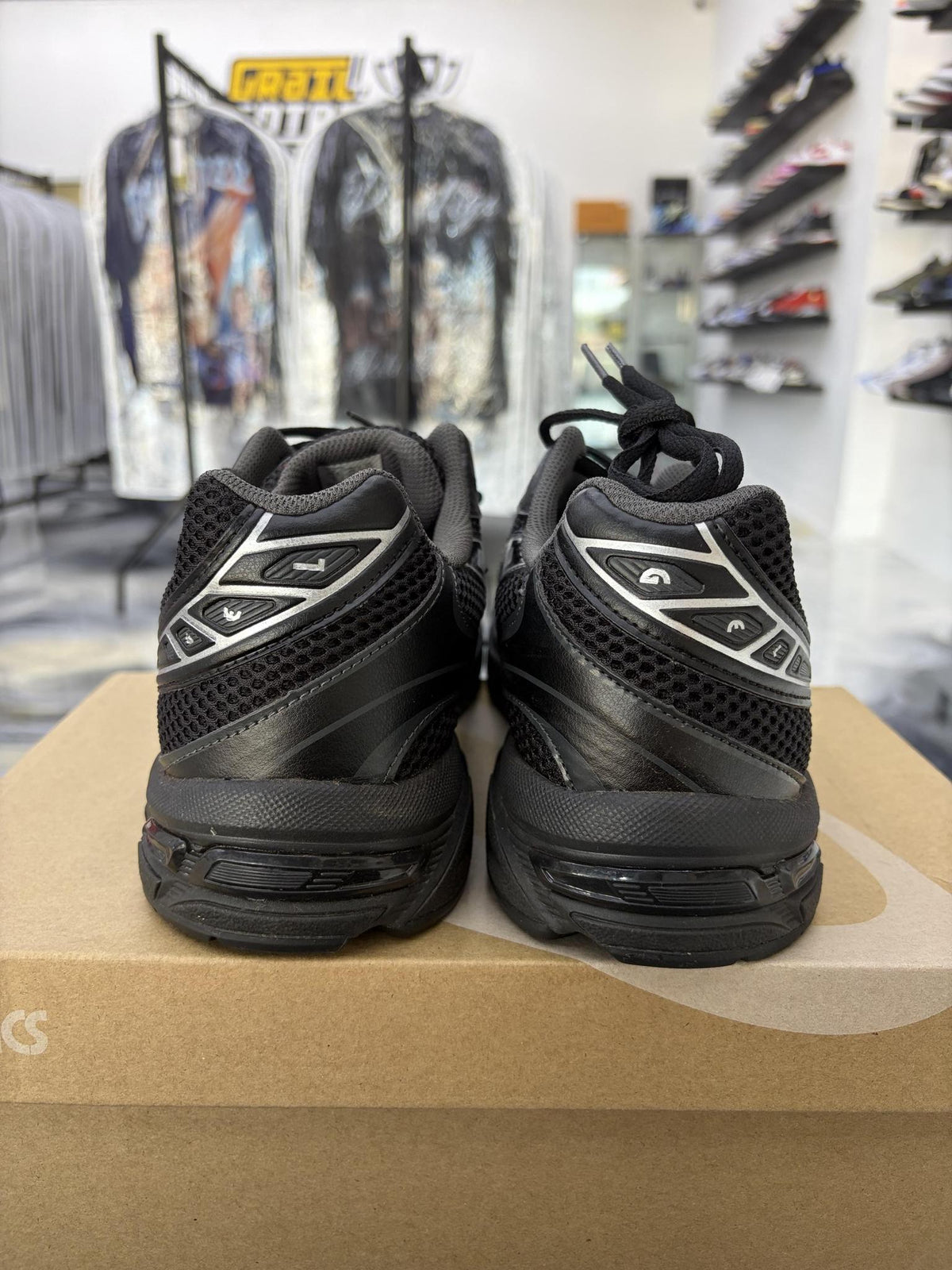 Asics Gel 1130 "Black Pure Silver" Used Size 10