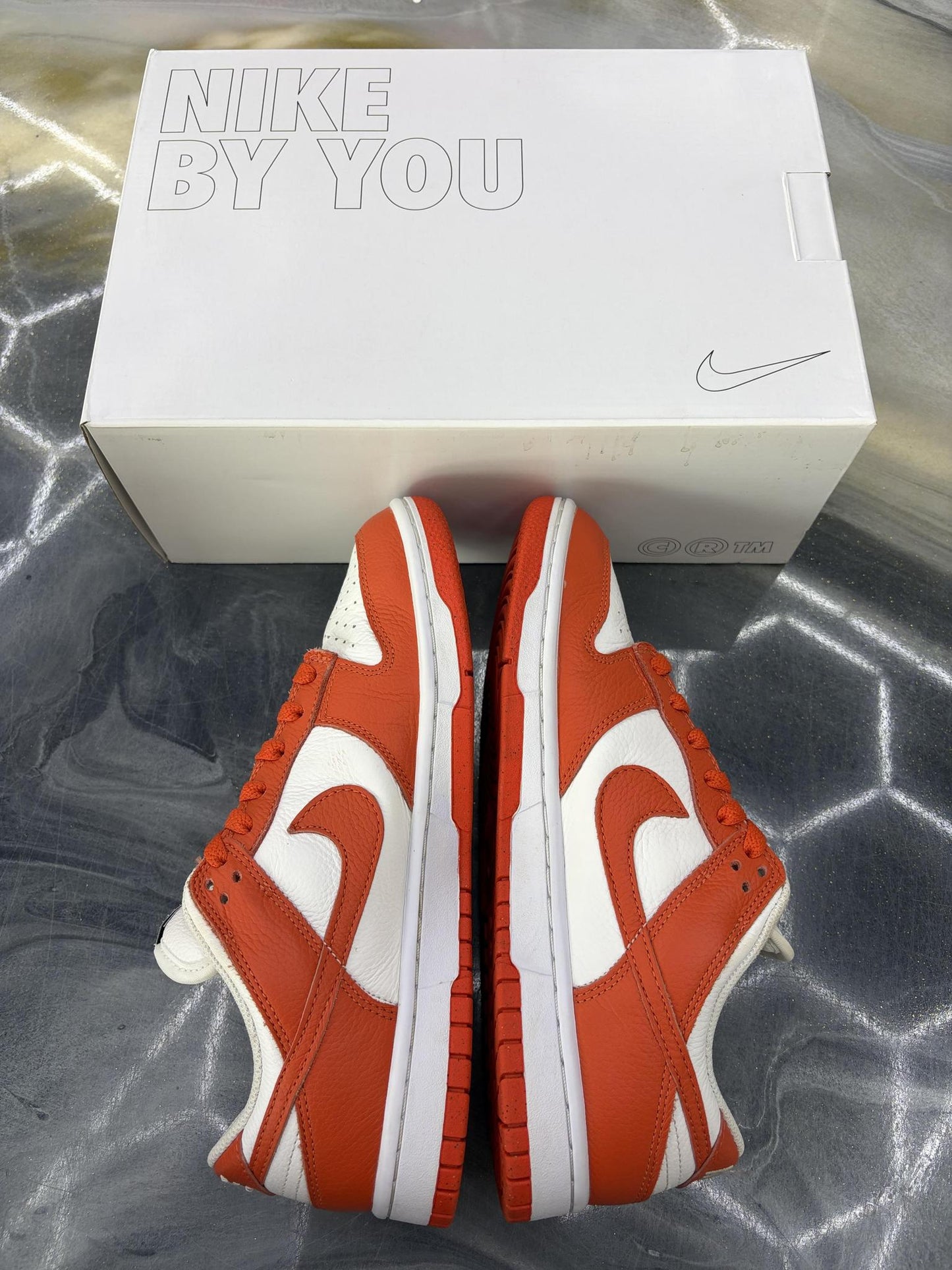 Nike Dunk Low "Orange ID" Used Size 8.5