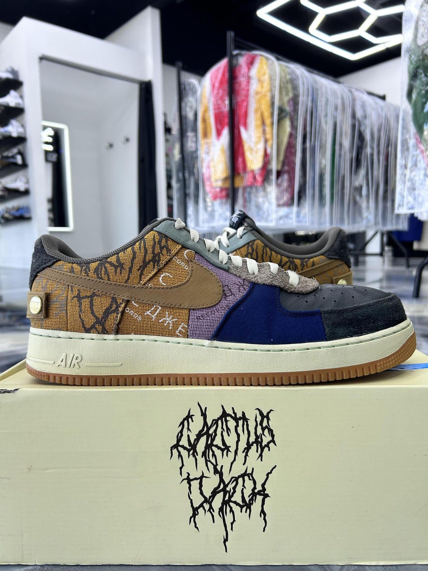 Nike Air Force 1 x Travis Scott Used Size 15