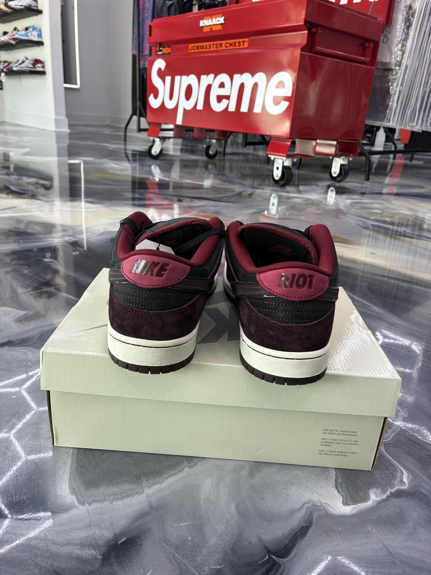 Nike SB Dunk "Riot Skate" Used Size 12