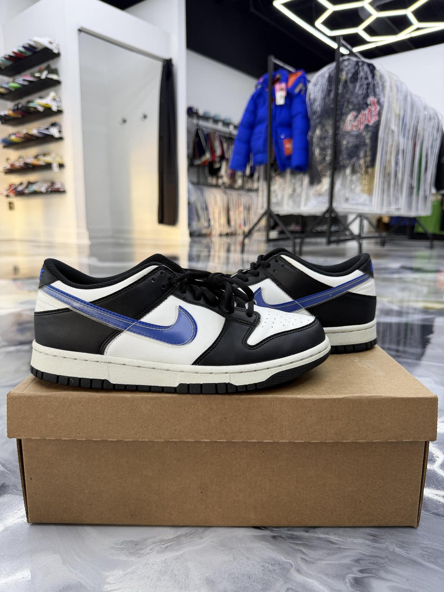 Nike Dunk Low TPU Swoosh Used Size 7Y/8.5W
