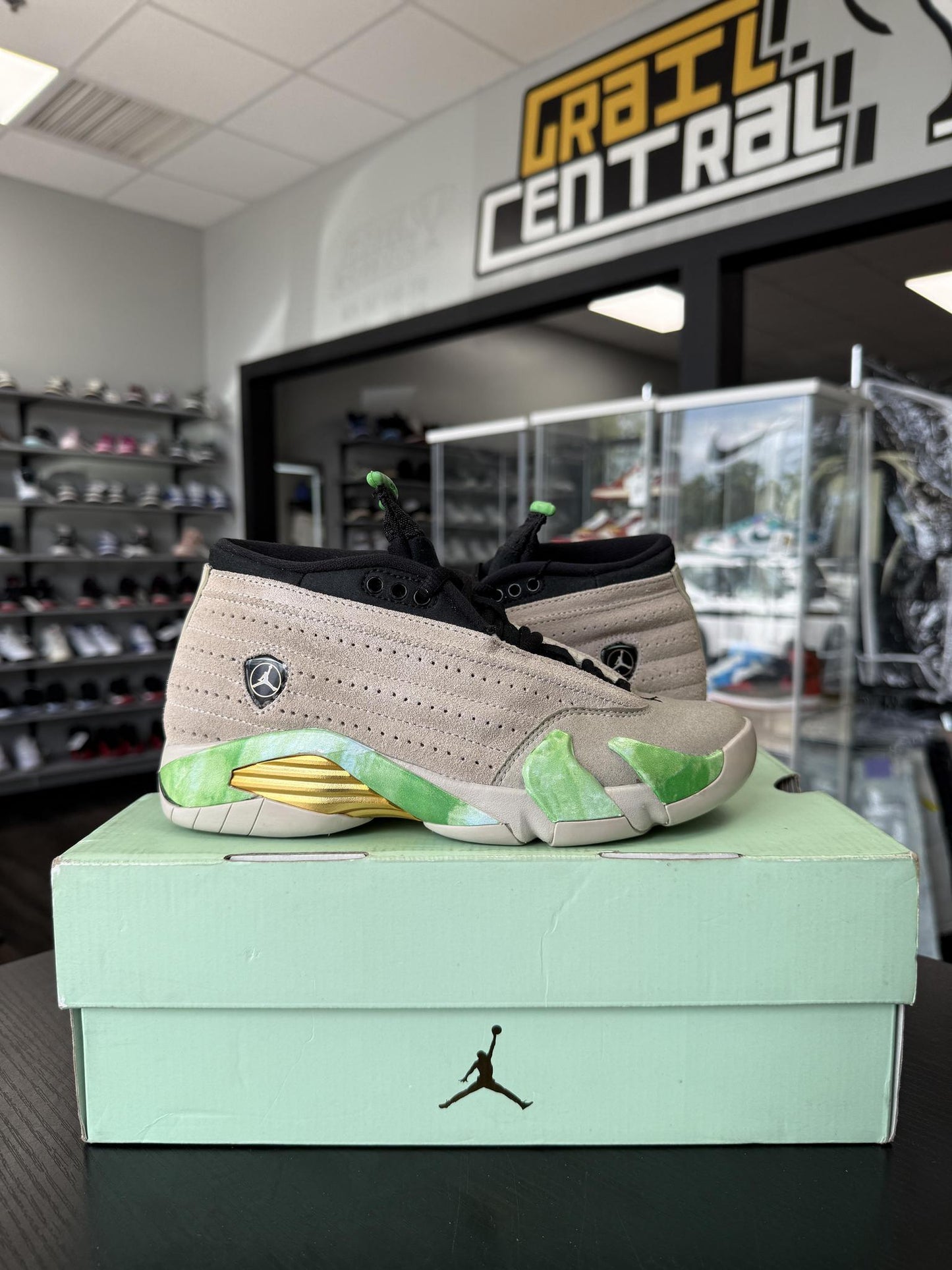 Jordan 14 x Aleali May "Fortune" Used Size 4Y/5.5W