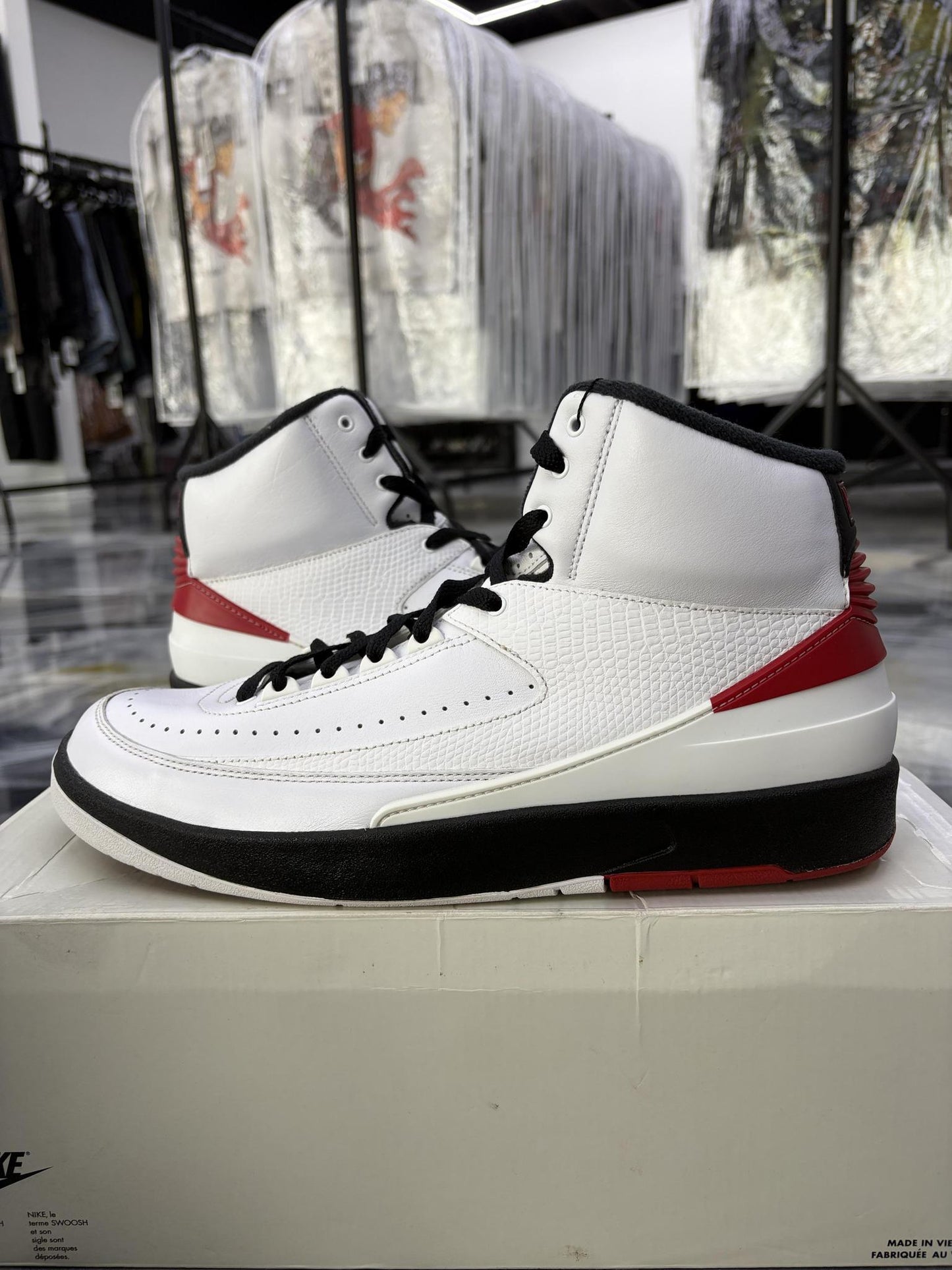 Jordan 2 "Chicago" Used Size 12