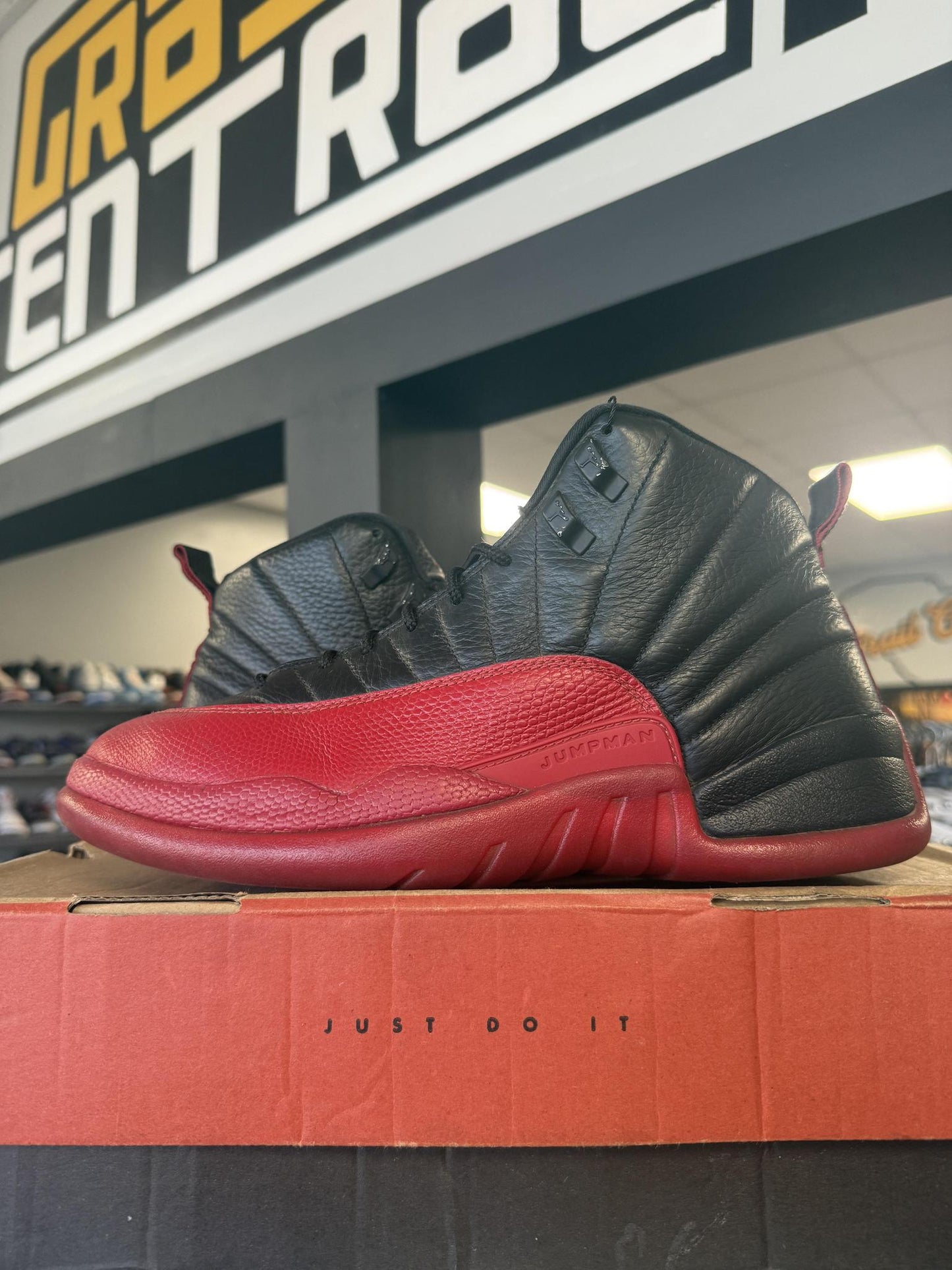 Jordan 12 Flu Game Used