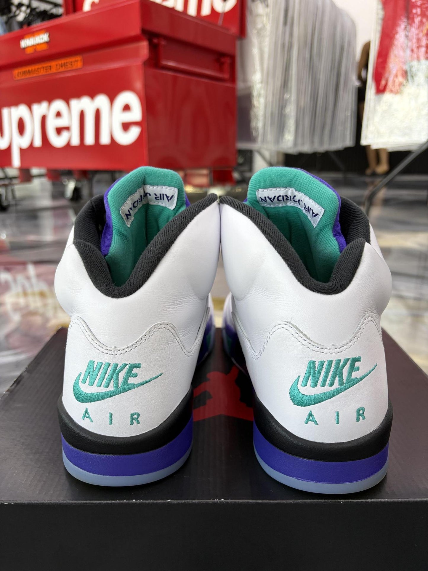 Jordan 5 "Grape" Used Size 10