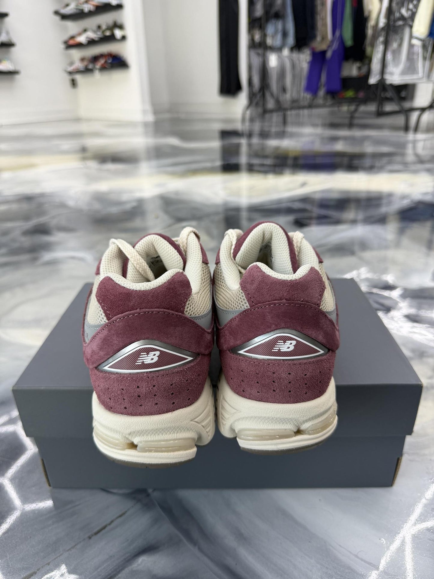 New Balance 2002R "Burgundy" Size 9
