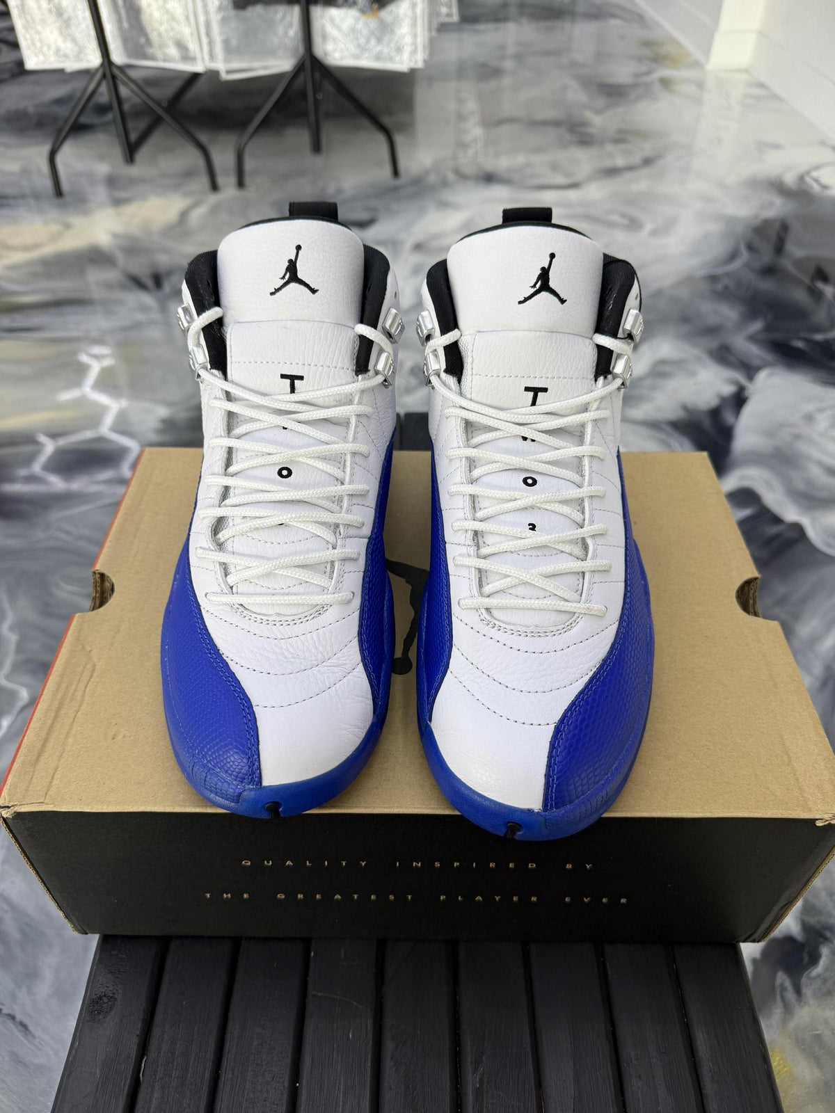 Jordan 12 "Blueberry" Used Size 10