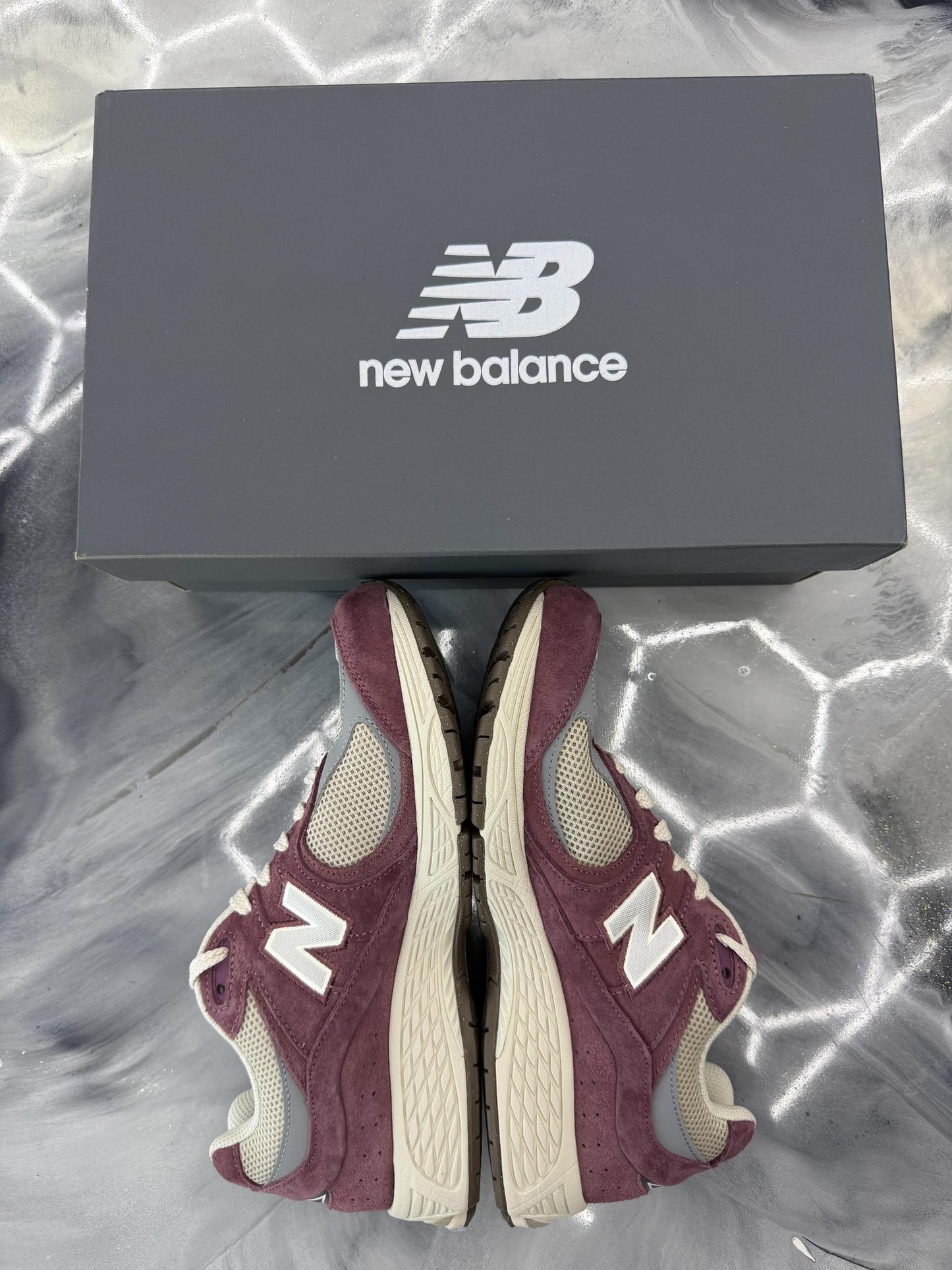 New Balance 2002R "Burgundy" Size 9