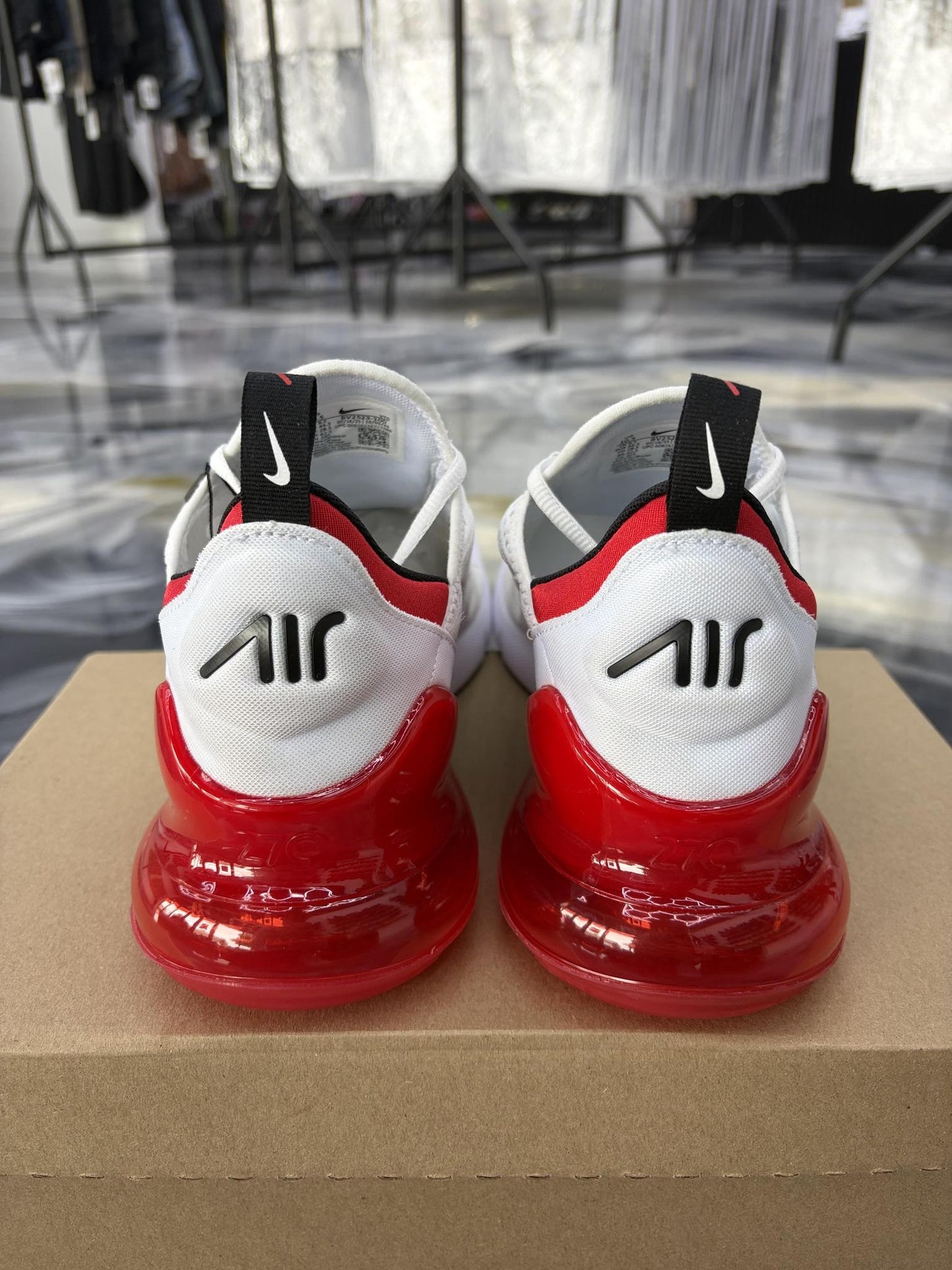 Nike Air Max 270 "Red/White" Used Size 10.5