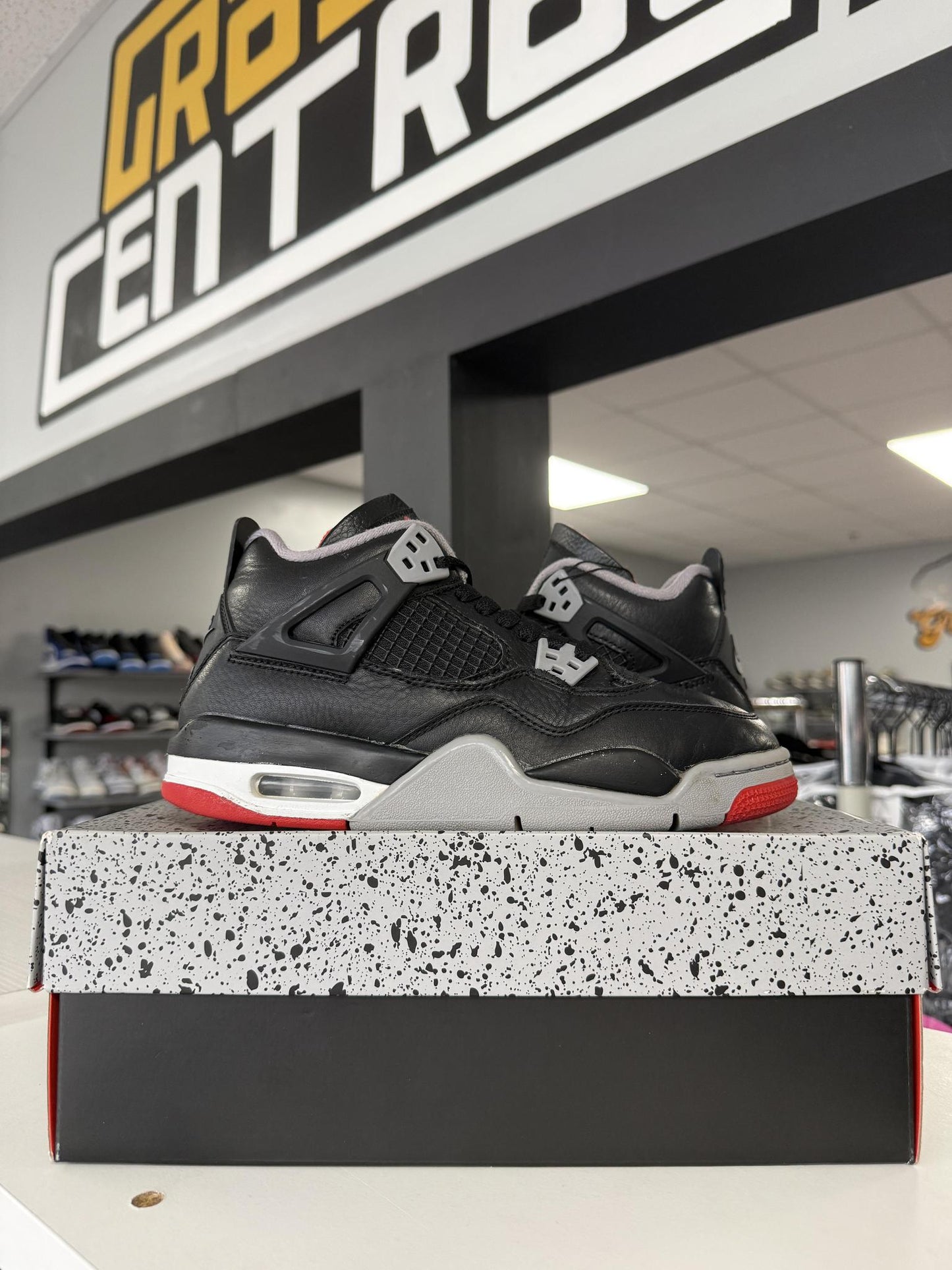 Jordan 4 "Bred Reimagined" Used Size 5Y/6.5W