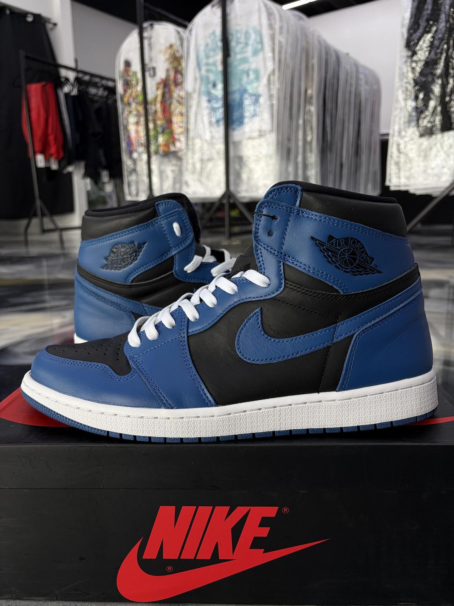 Jordan 1 "Marina Blue" Used Size 13