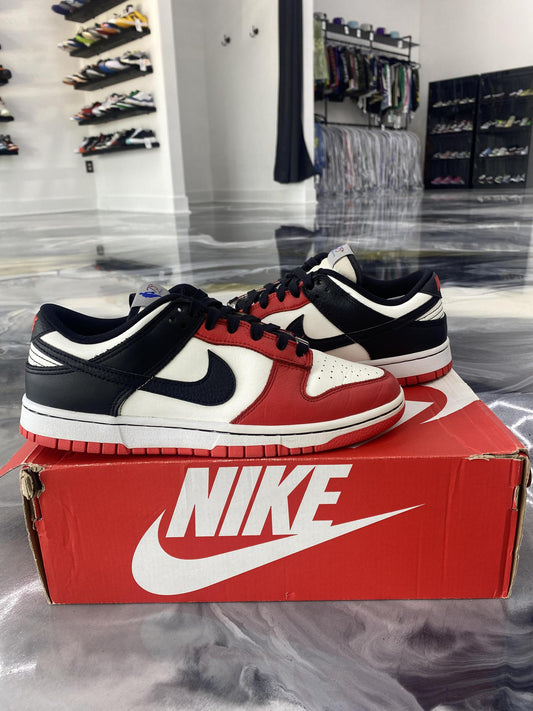 Nike Dunk Low "Chicago Split" Used Size 8