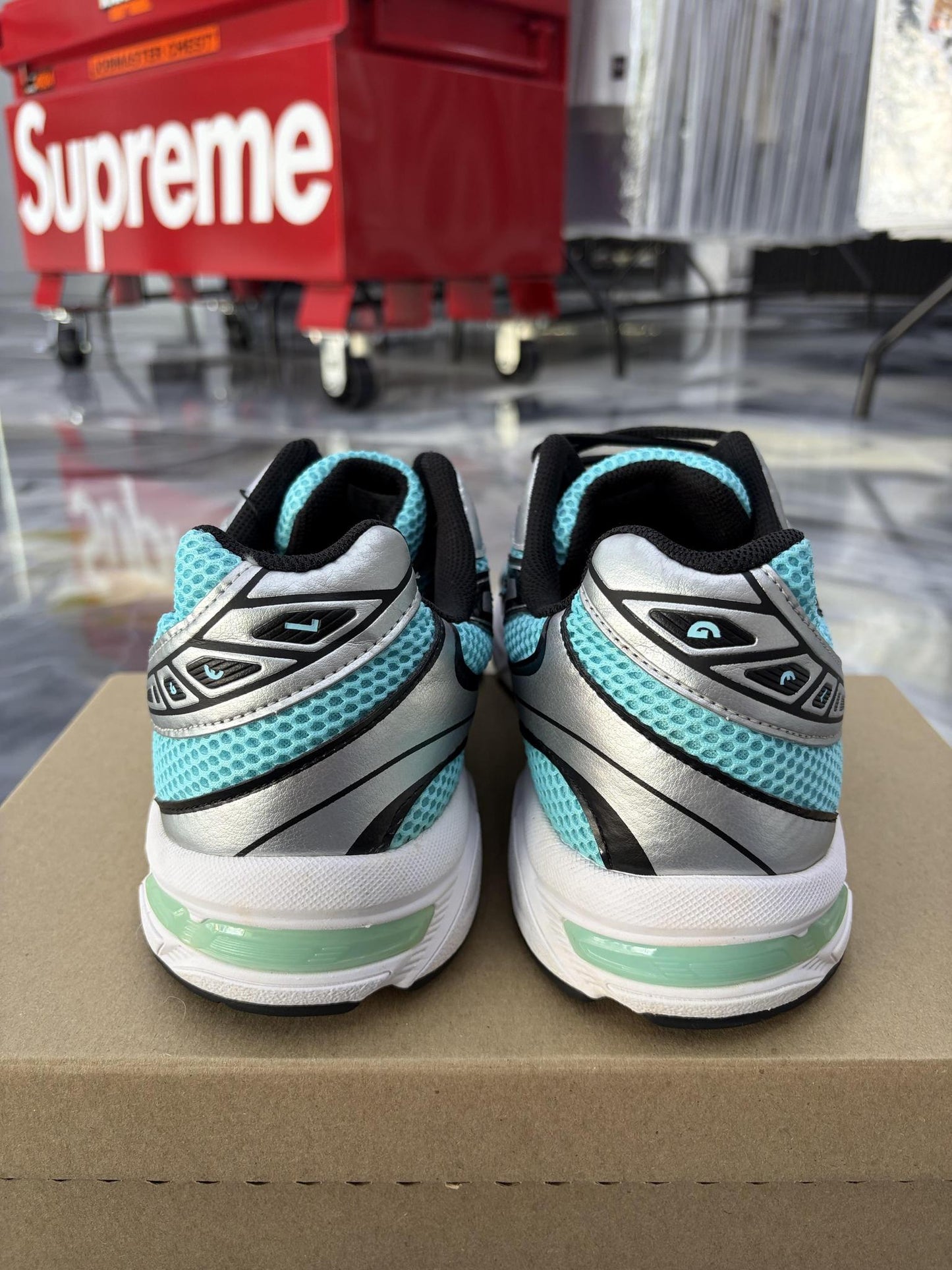 ASICS Gel-1130 "Larimar Blue Silver" Used Size 13