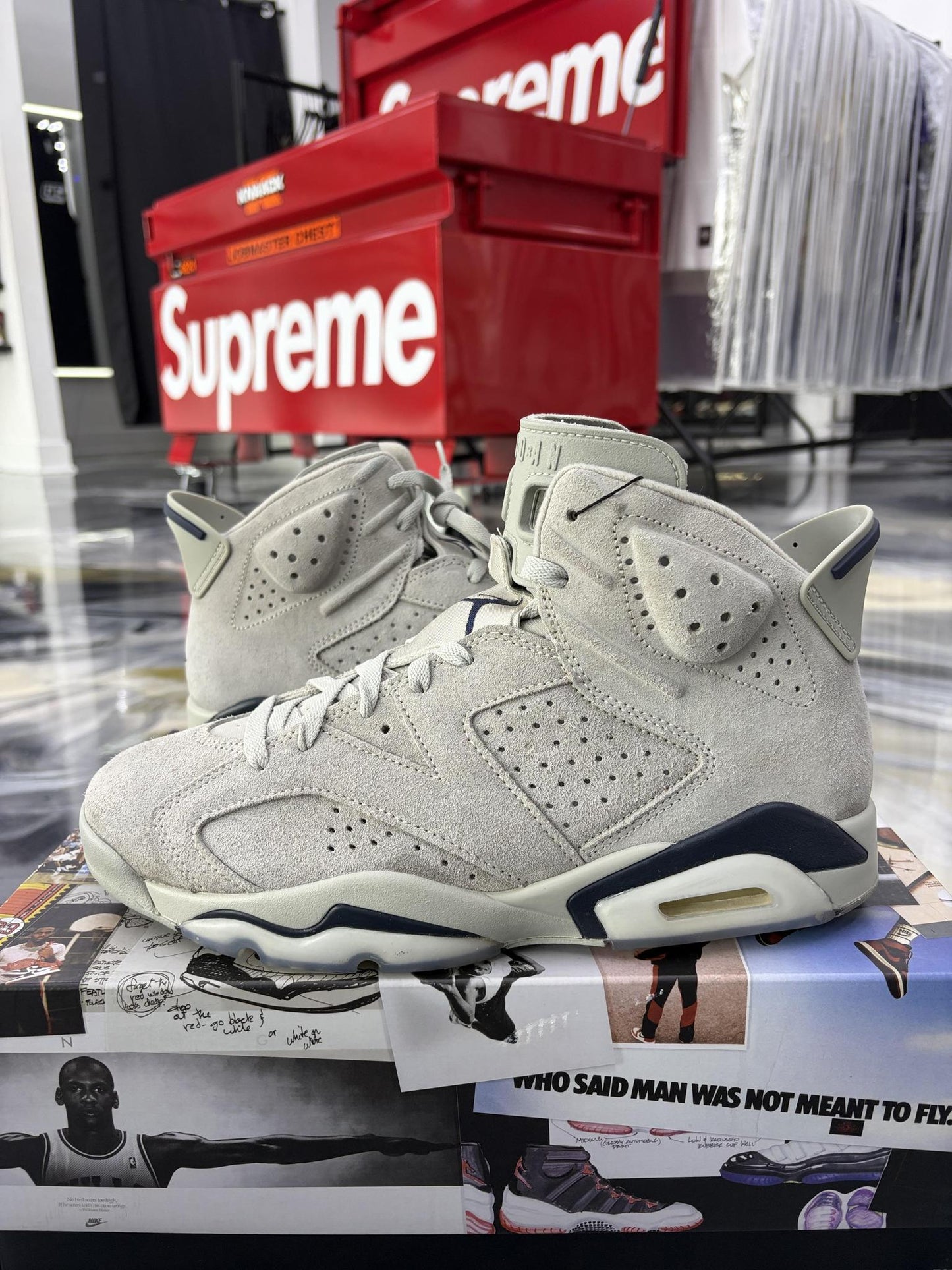 Jordan 6 "Georgetown" Used Size 10