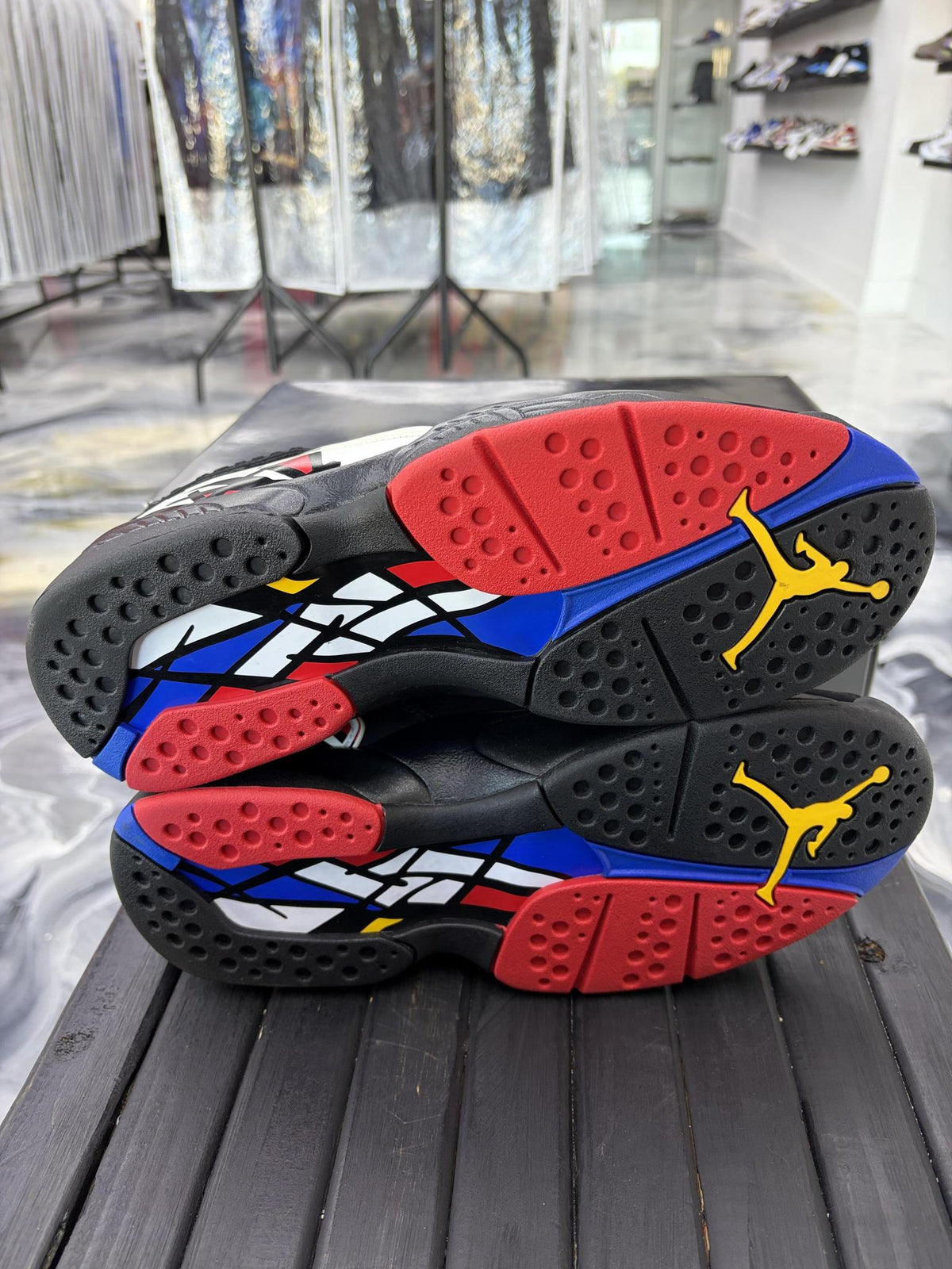 Jordan 8 "Playoff" Used Size 9