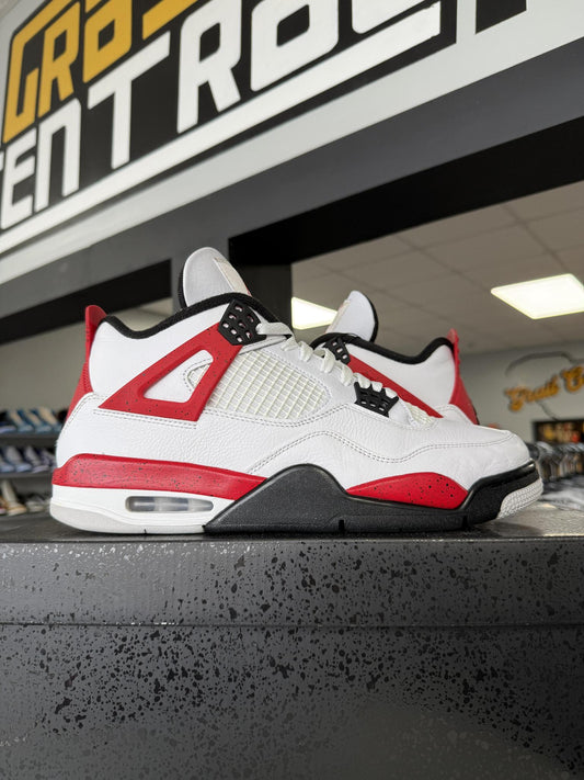 Jordan 4 "Red Cement" Used Size 11.5