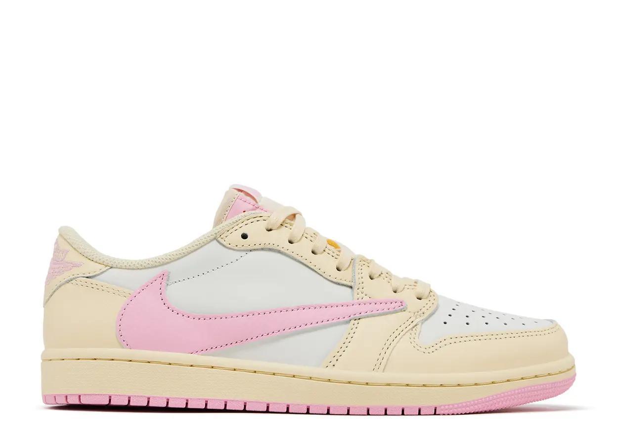 Jordan 1 Low X Travis Scott "Shy Pink"