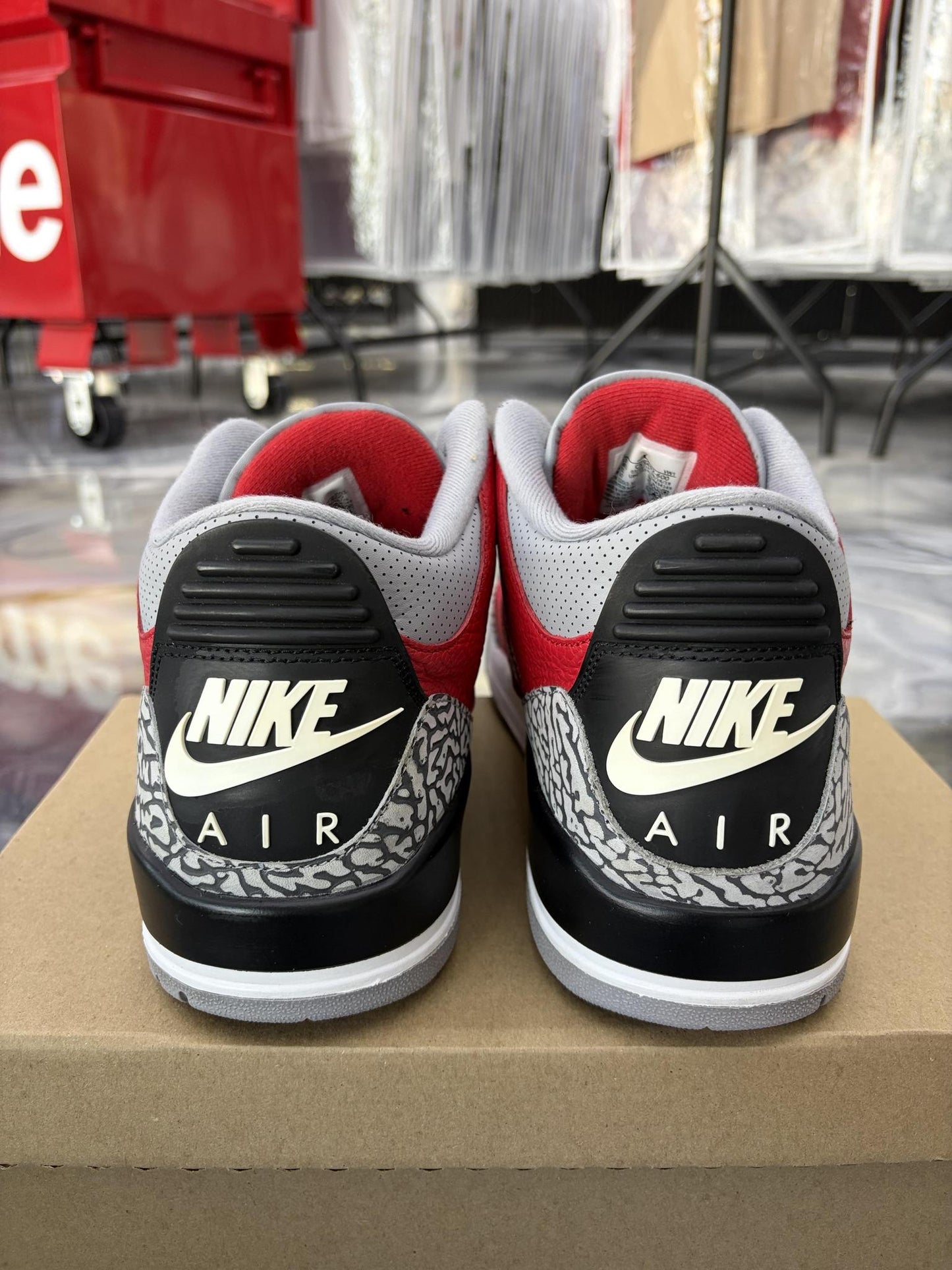 Jordan 3 "Unite" Used Size 14