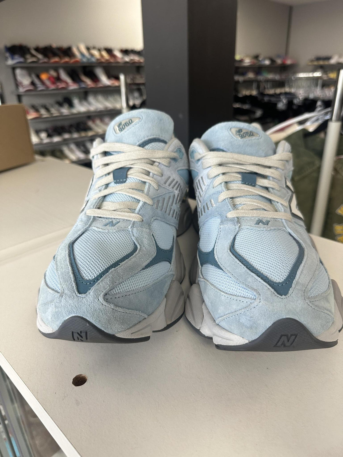 New Balance 9060 "Blue" Used Size 14