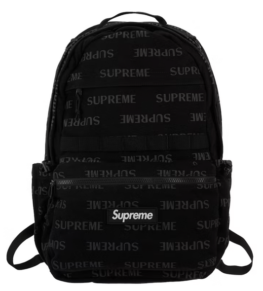 Supreme Logo Backpack (FW26) "Black"