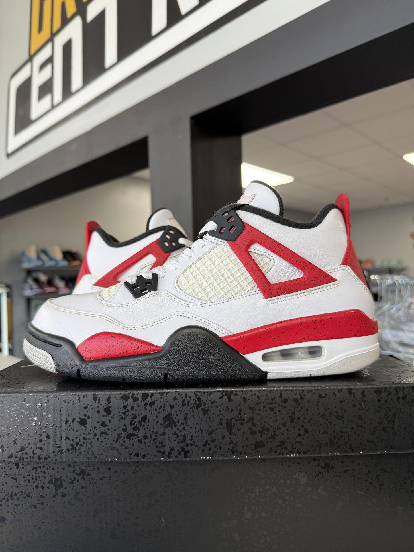 Jordan 4 "Red Cement" Used Size 6.5Y/8W