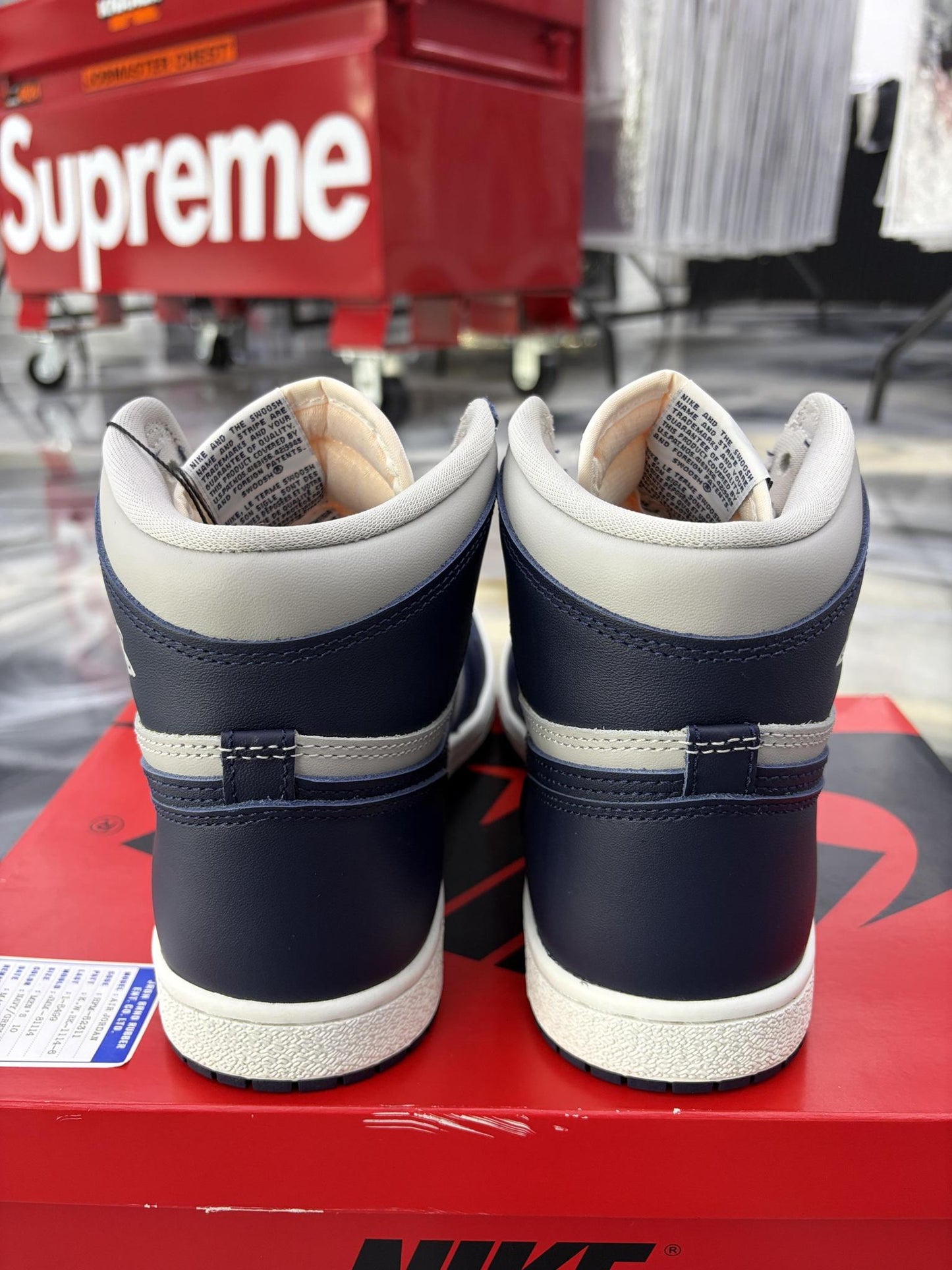 Jordan 1 High "Georgetown 85'" Used Size 10