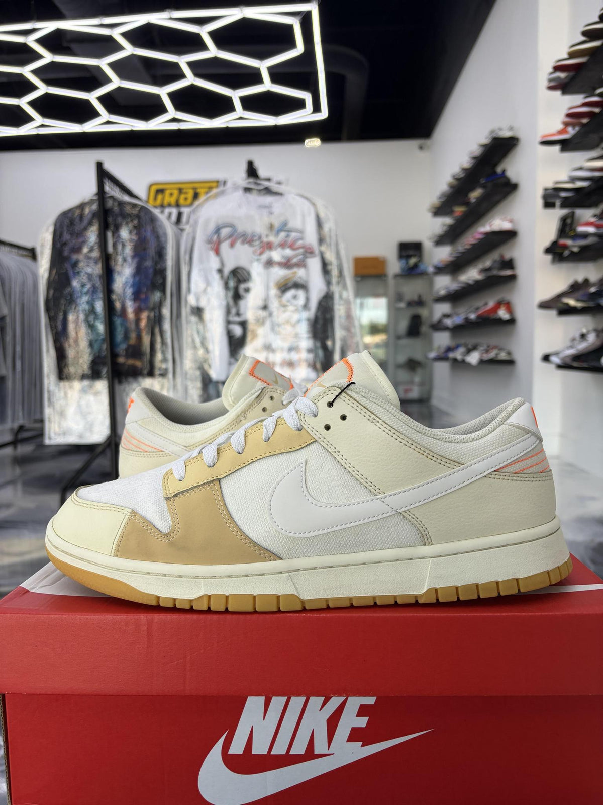 Nike Dunk Low "Patchwork" Used Size 12