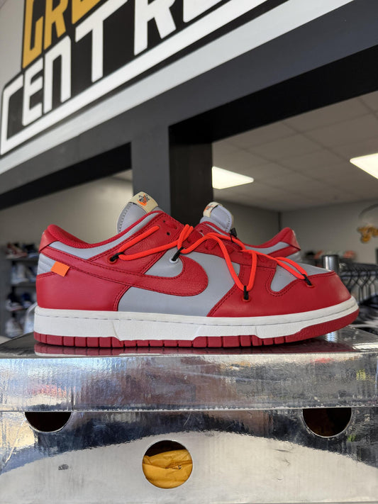 Dunk Low x Off White "UNLV" Used Size 10.5