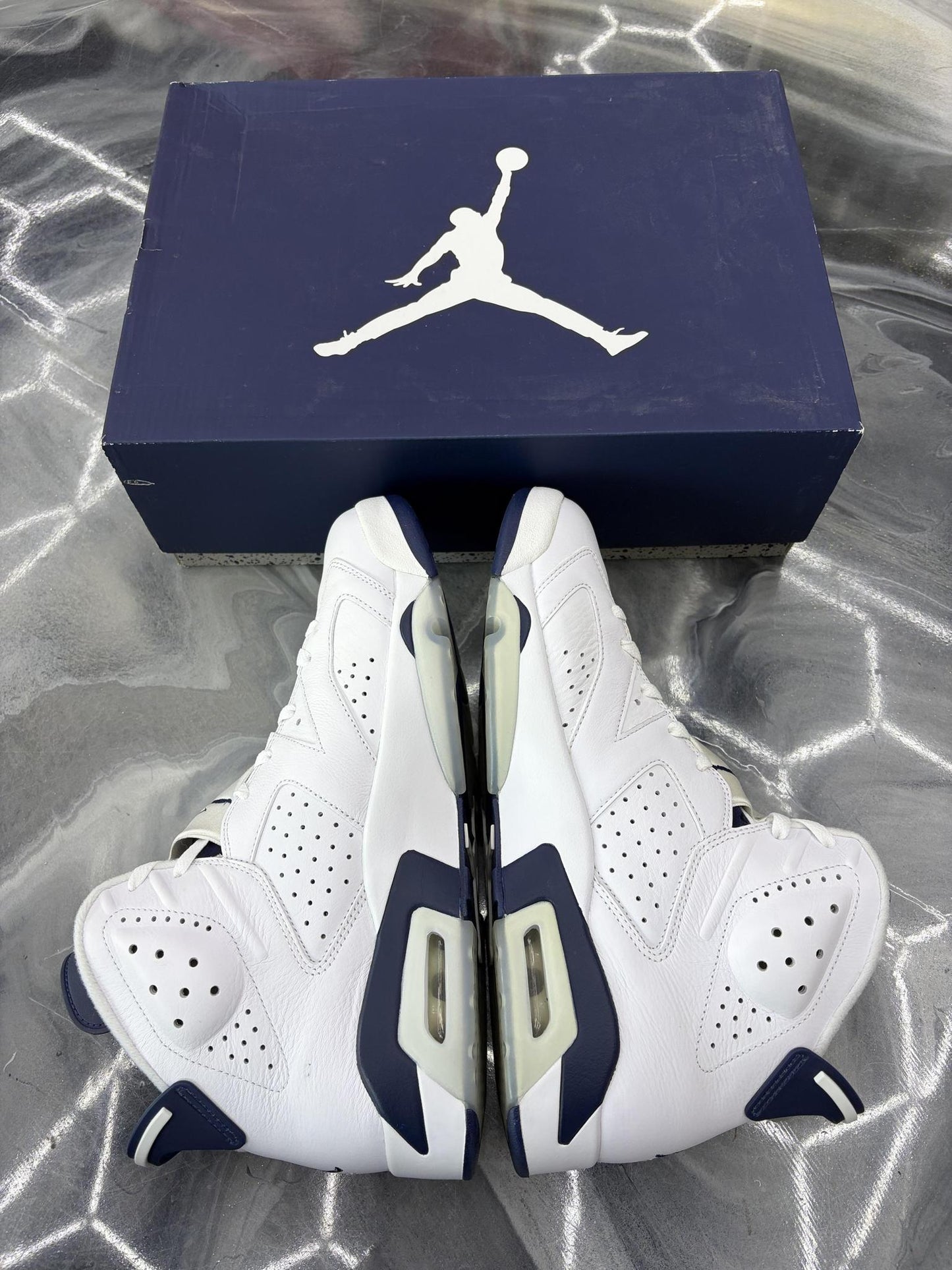 Jordan 6 "Midnight Navy" Used Size 12